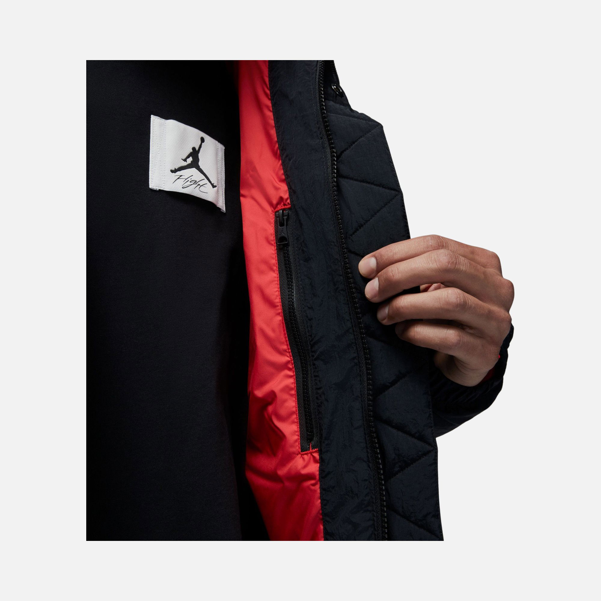 Nike Jordan Essential Puffer Full-Zip Hoodie Erkek Mont