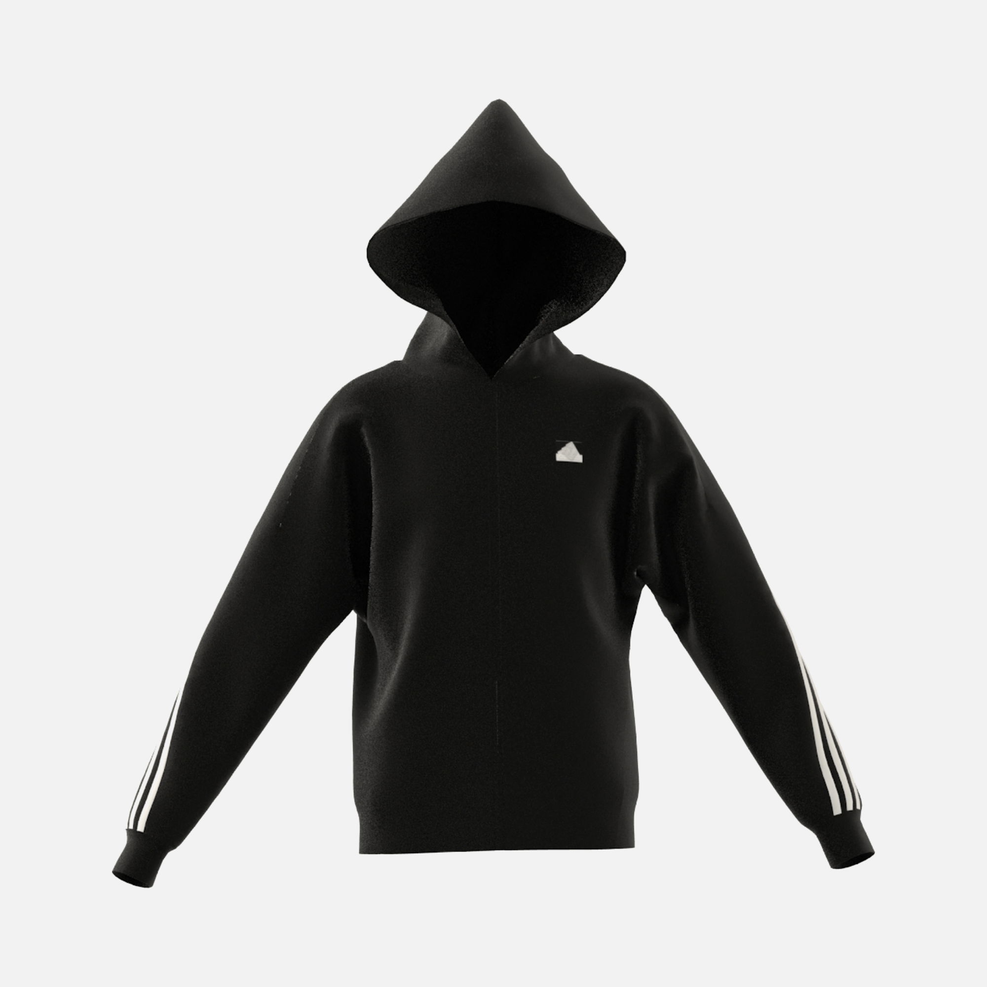 adidas Sportswear Future Icons 3-Stripes Full-Zip Hooded Çocuk Sweatshirt