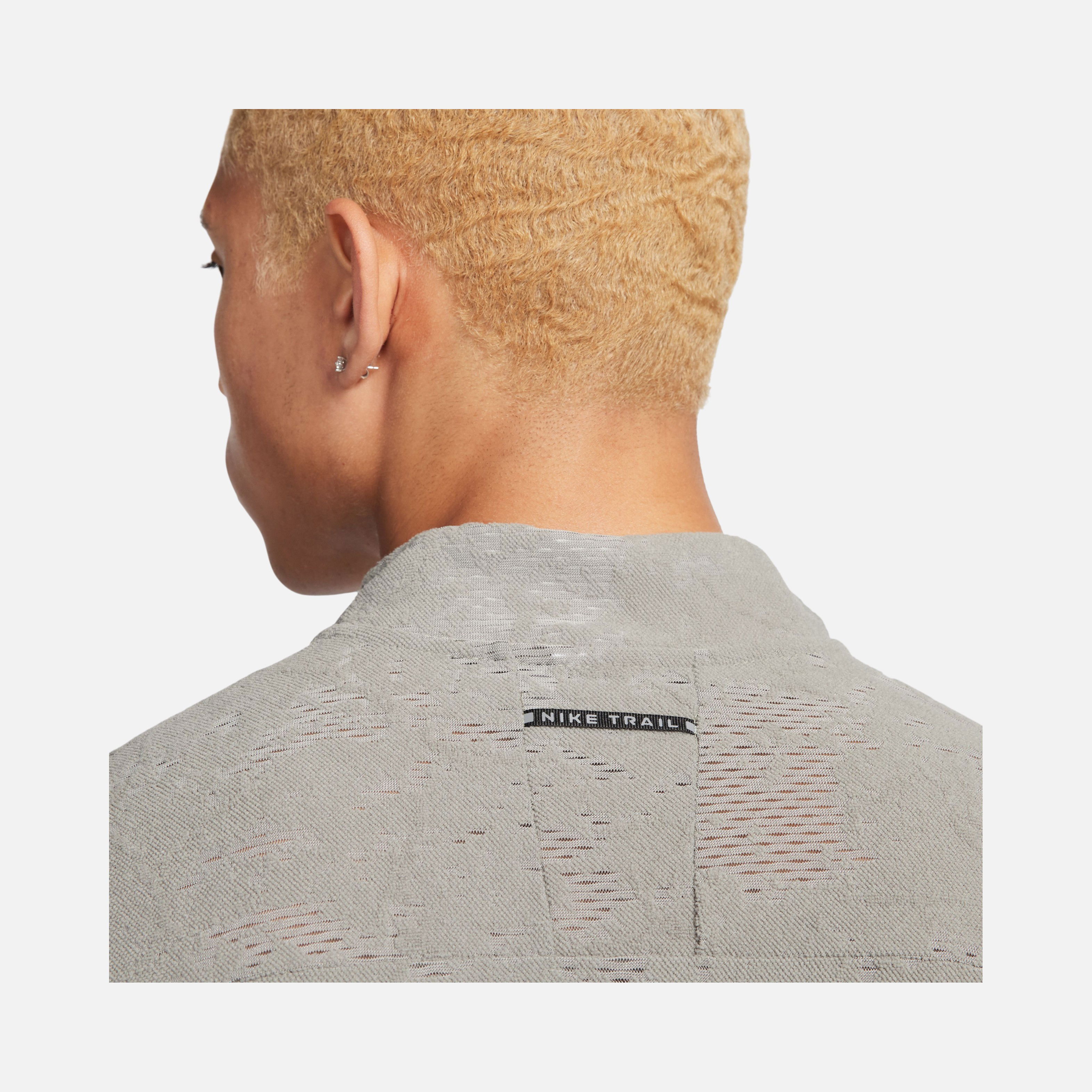 Nike Trail Dri-Fit 1/2-Zip Running Long-Sleeve Erkek Tişört