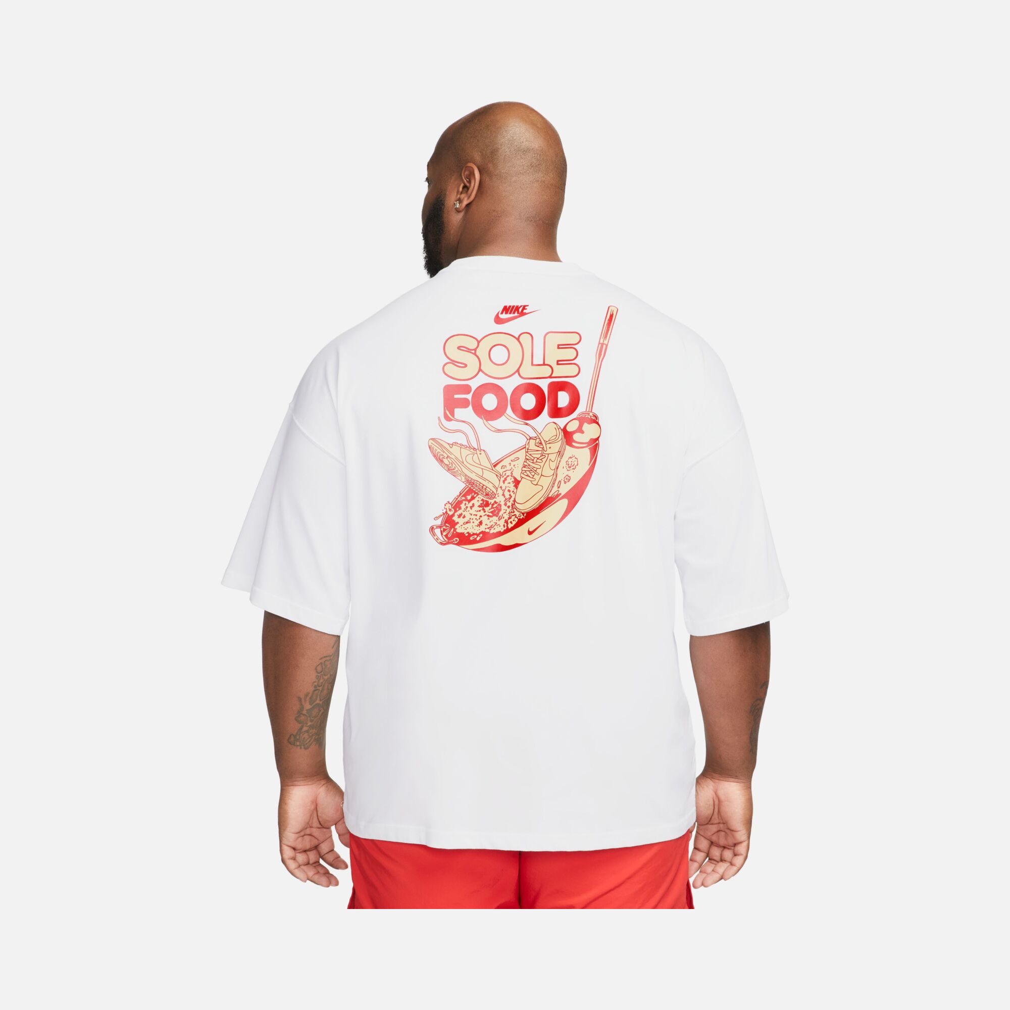 Nike Sportswear Sole Food Graphic Oversized Short-Sleeve Erkek Tişört