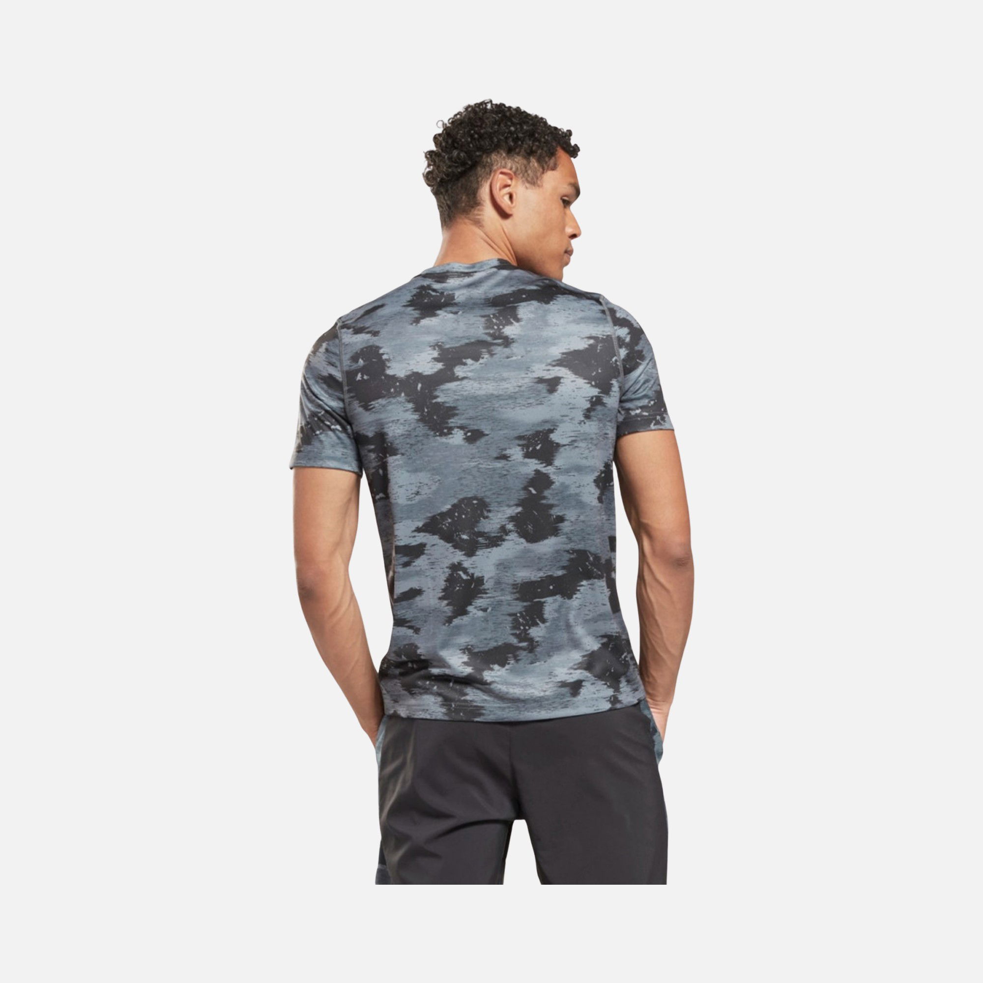 Reebok Train Camouflage Short-Sleeve Erkek Tişört