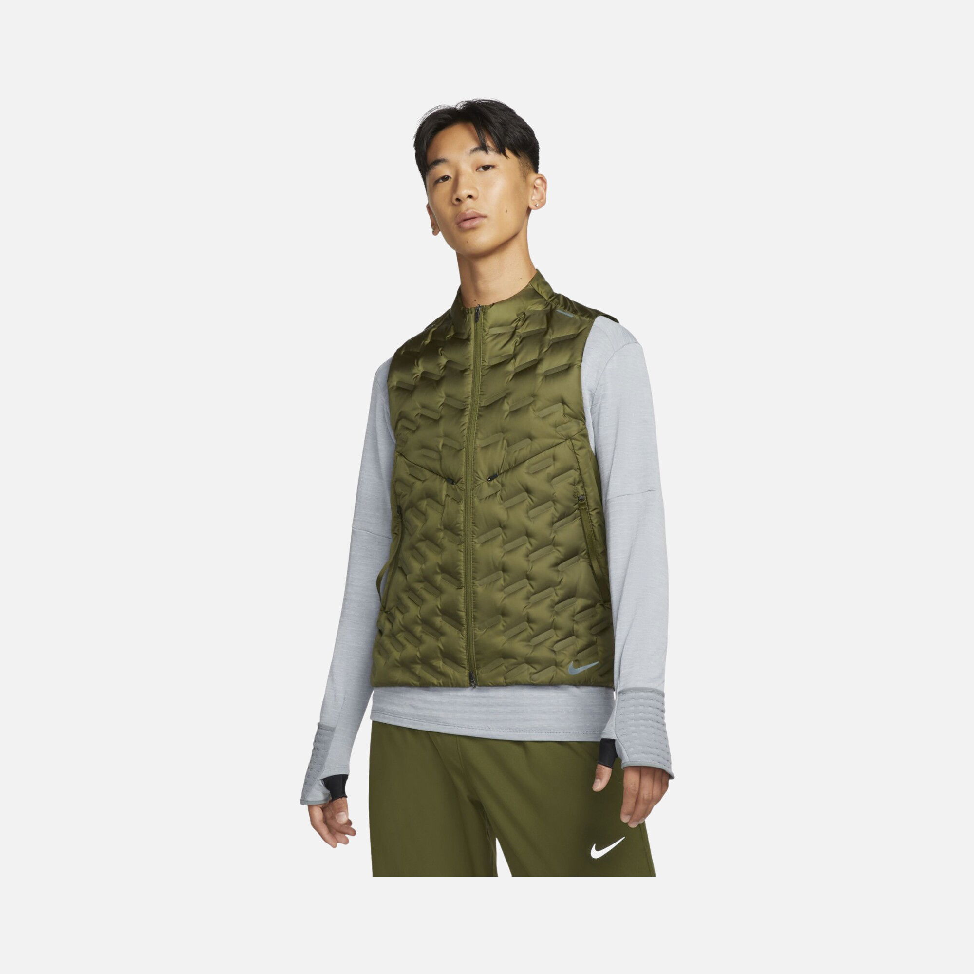 Nike Therma-Fit ADV Repel Down-Fill Running Full-Zip Erkek Yelek