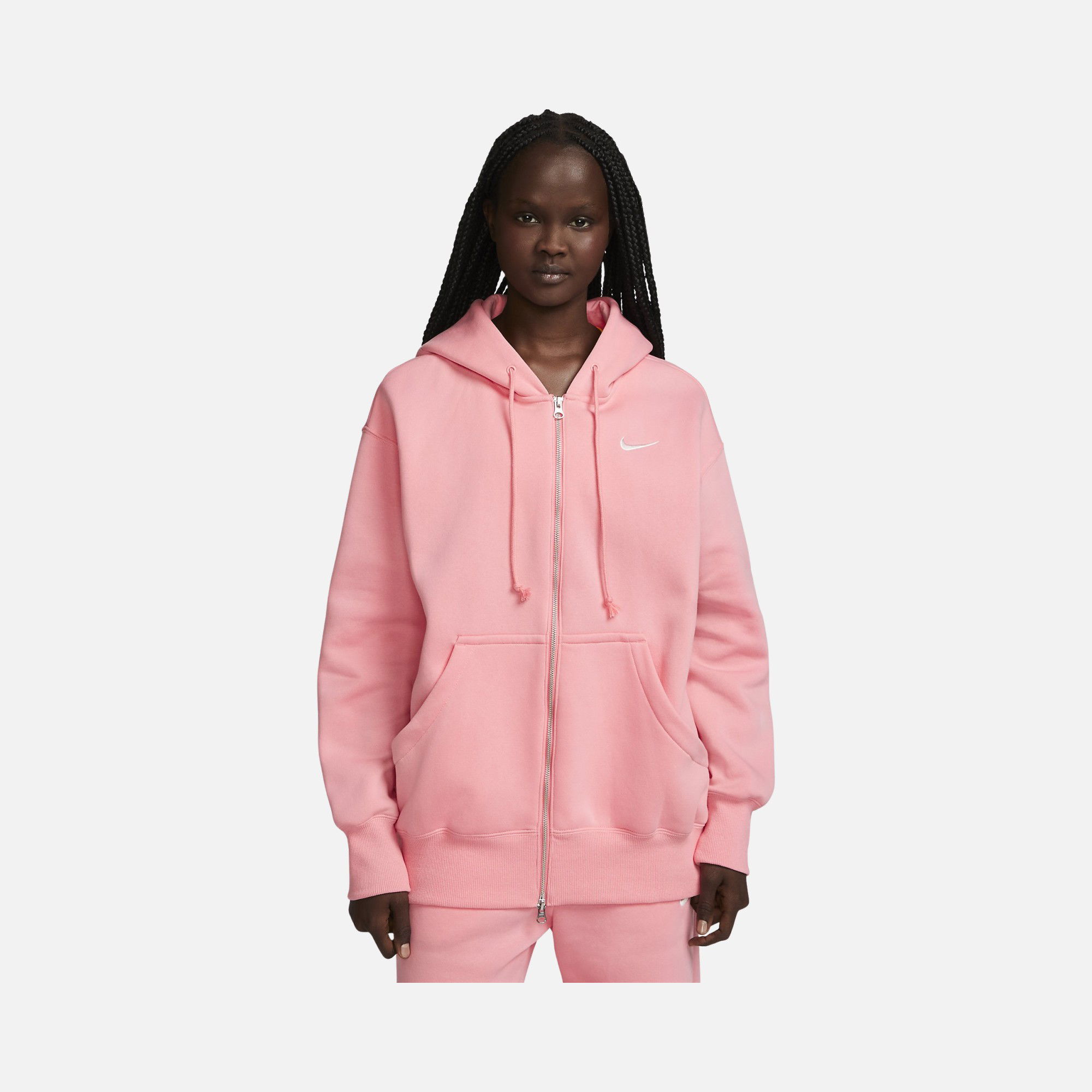 Nike Sportswear Phoenix Fleece Oversized Full-Zip Hoodie Kadın Sweatshirt