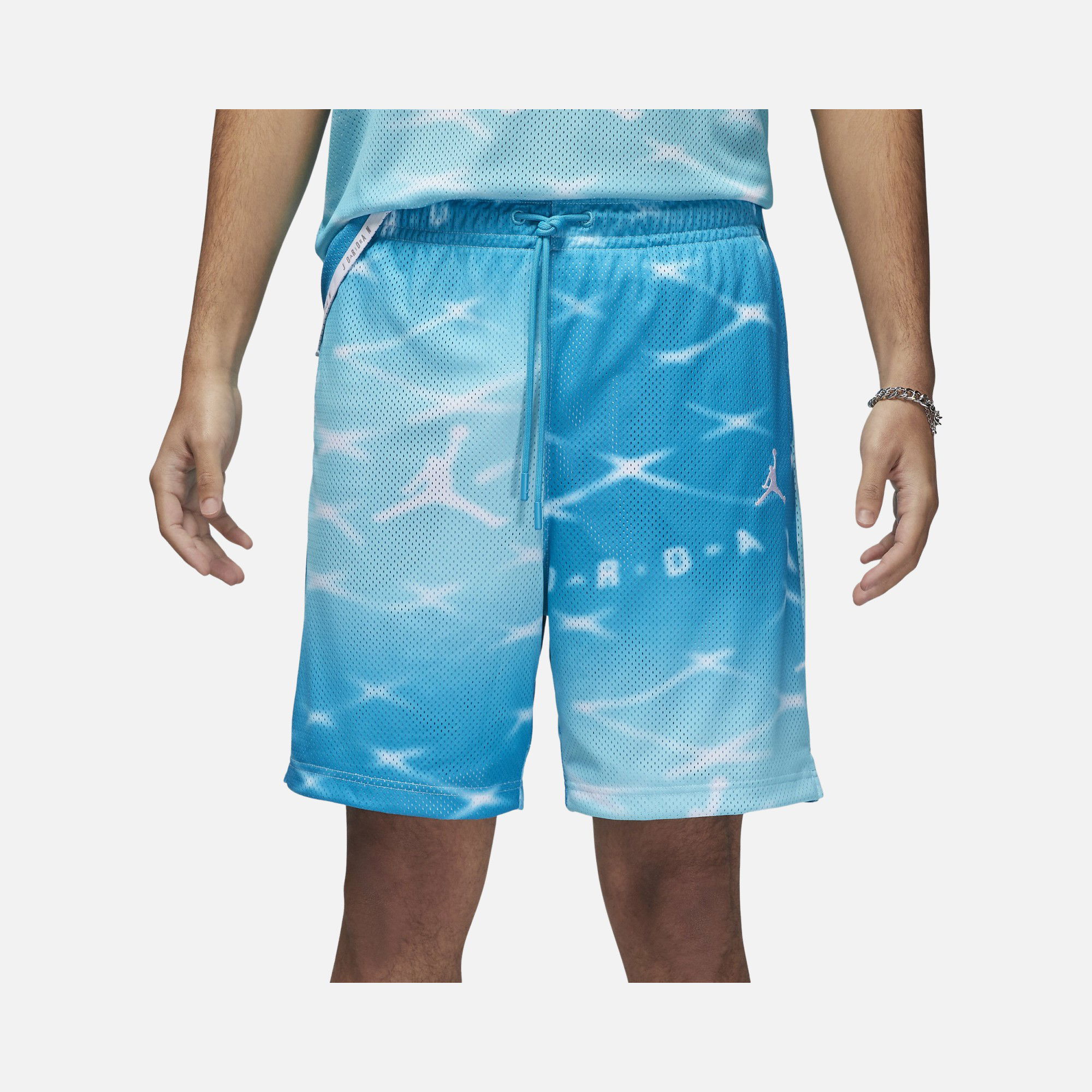 Nike Jordan Essentials Air All-Over Print With Mesh Basketball Erkek Şort