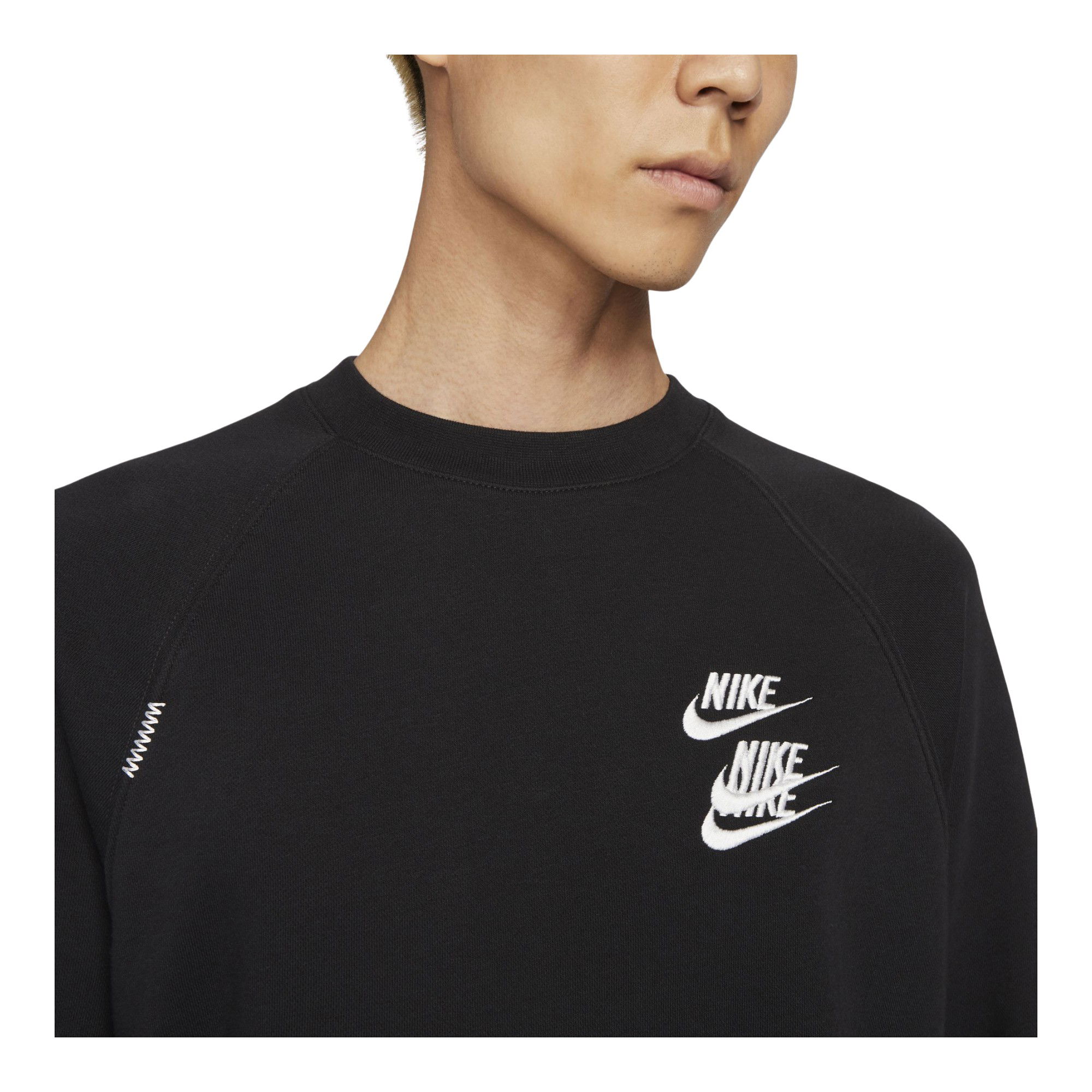 Nike Sportswear French Terry Worldtour Crew Erkek Sweatshirt