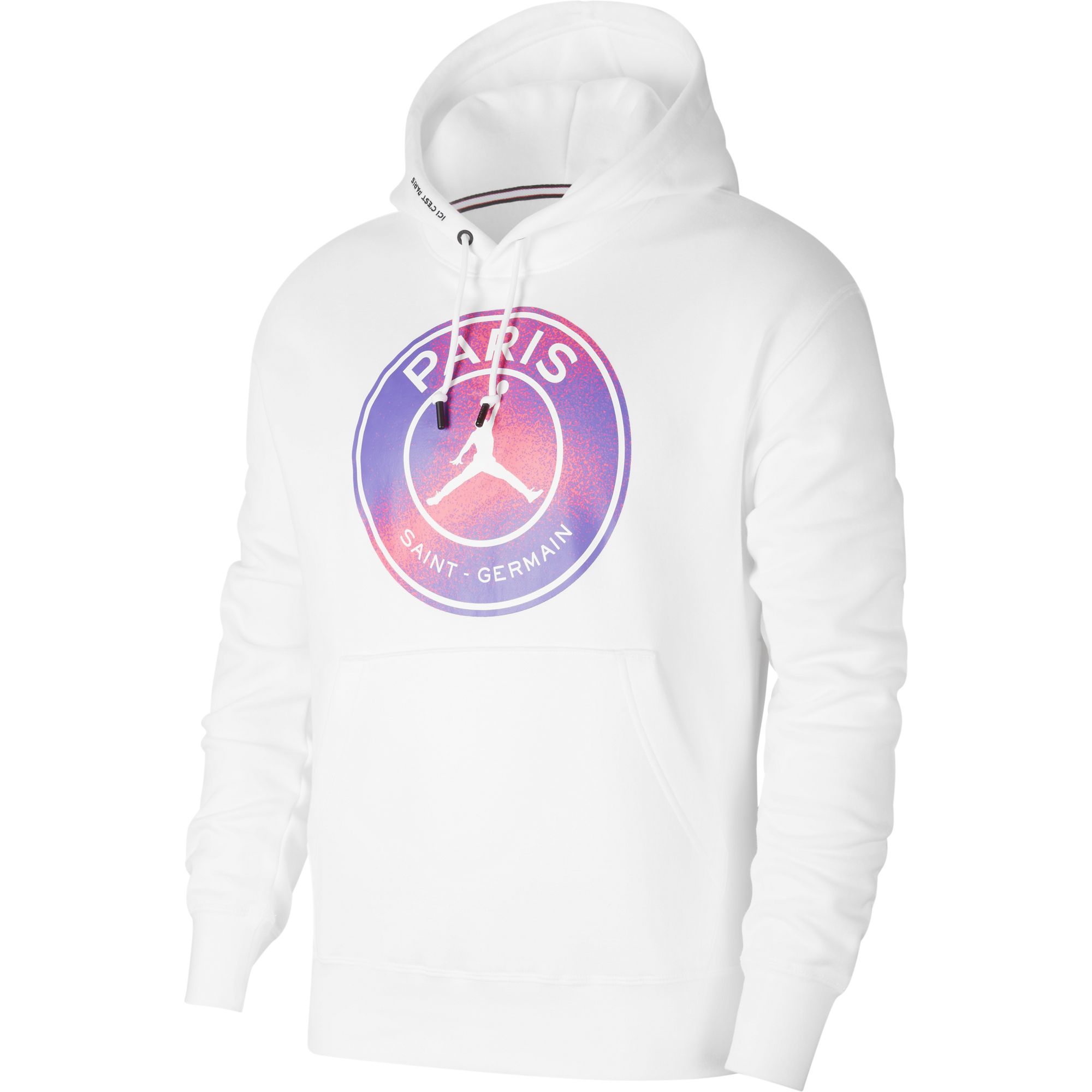 Nike Paris Saint-Germain X Jordan Pullover Fleece Hoodie Erkek Sweatshirt