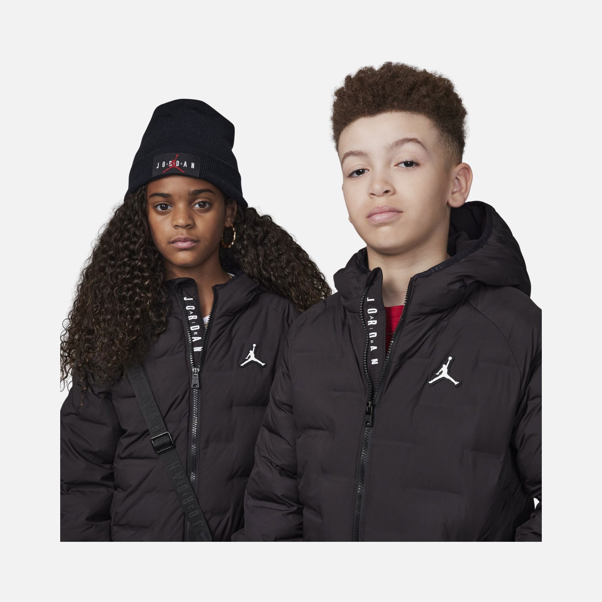 Nike Jordan  Welded Puffer Full-Zip Hoodie Çocuk Mont