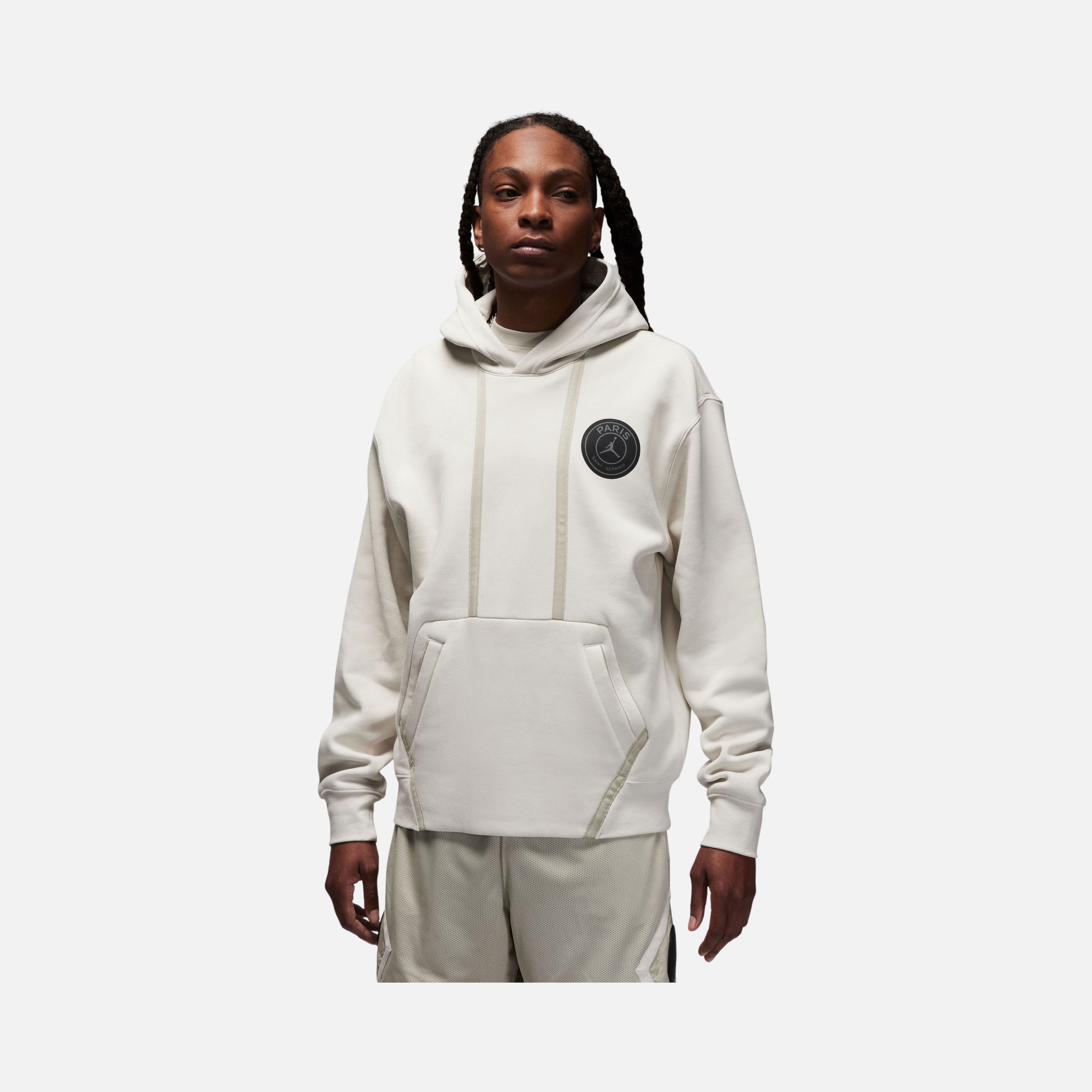 Nike Jordan Paris Saint-Germain HBR Fleece Pullover Hoodie Erkek Sweatshirt