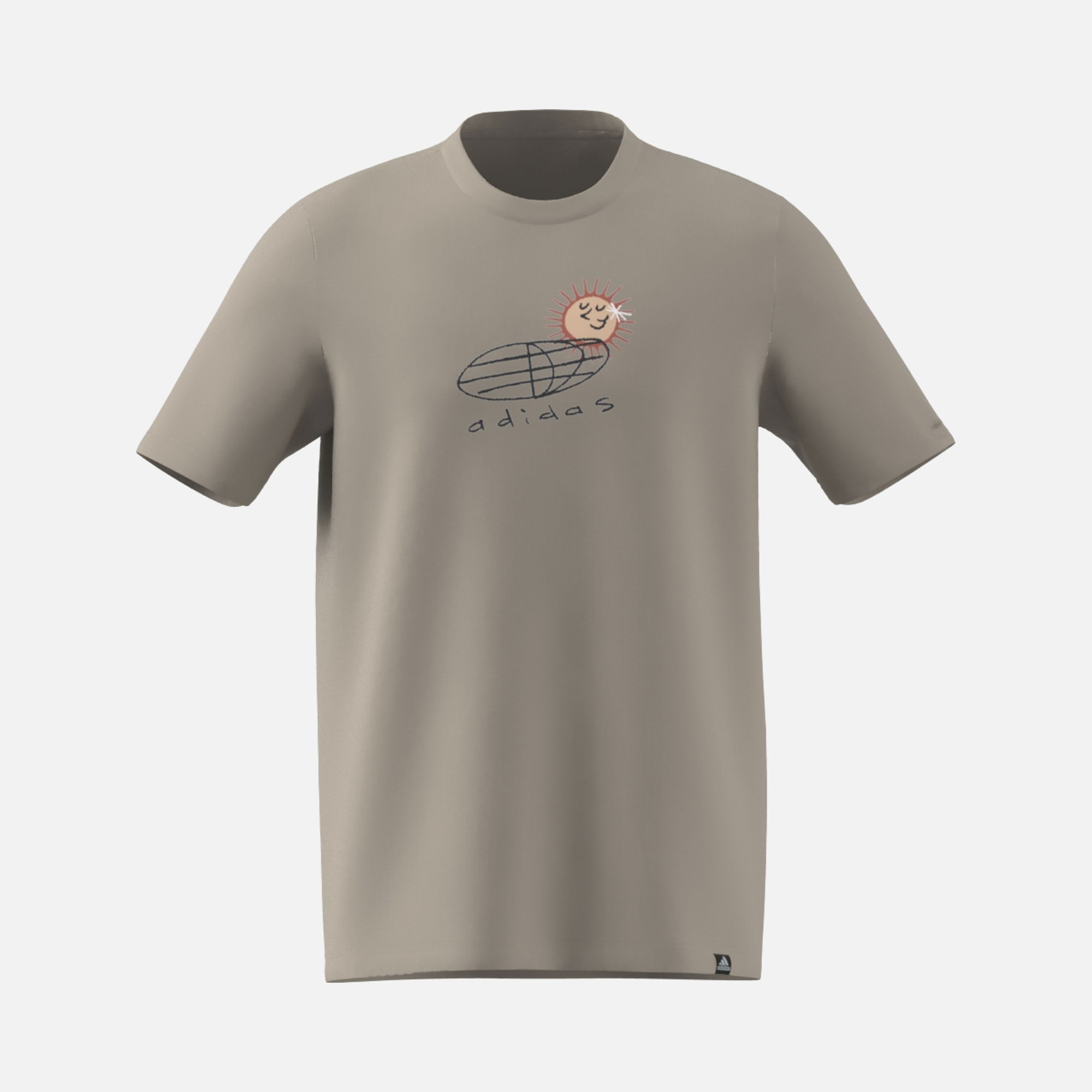 adidas Sportswear Elevated Doodle Puff Graphic Short-Sleeve Erkek Tişört