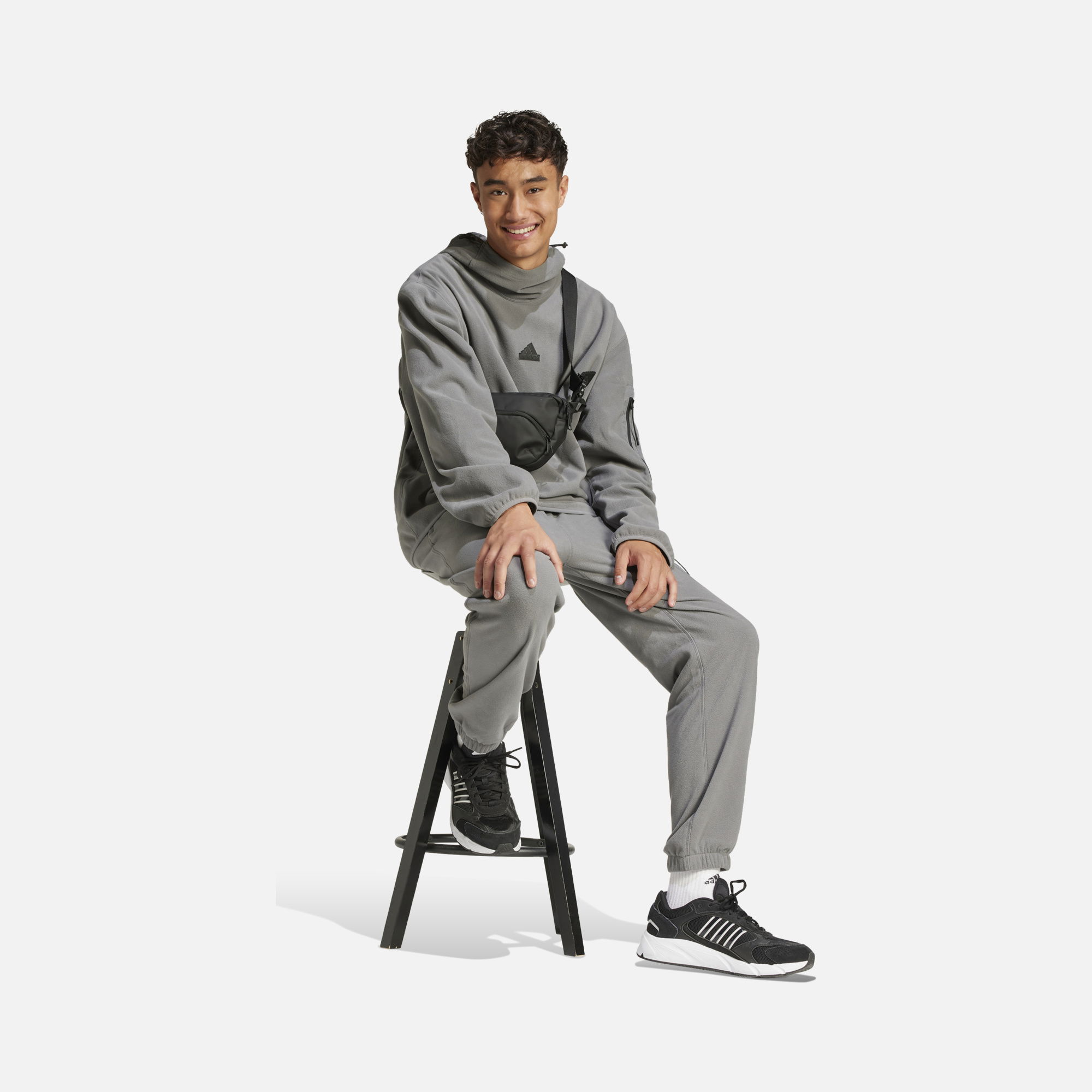 adidas Sportswear City Escape Fleece Hoodie Erkek Sweatshirt