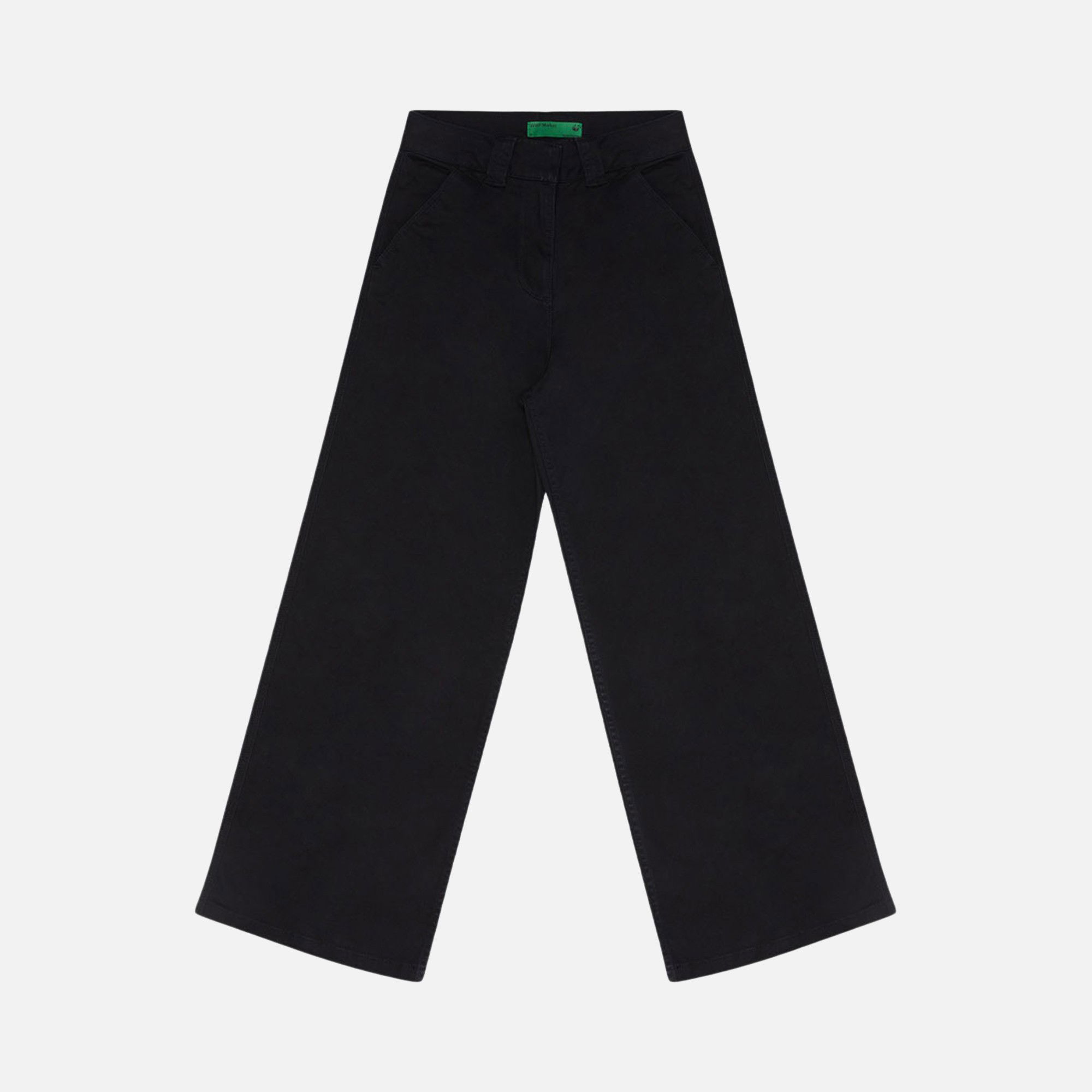 WWF Sportswear Kızıl Tilki Embroidered Regular-Fit Wide Leg Kadın Pantolon