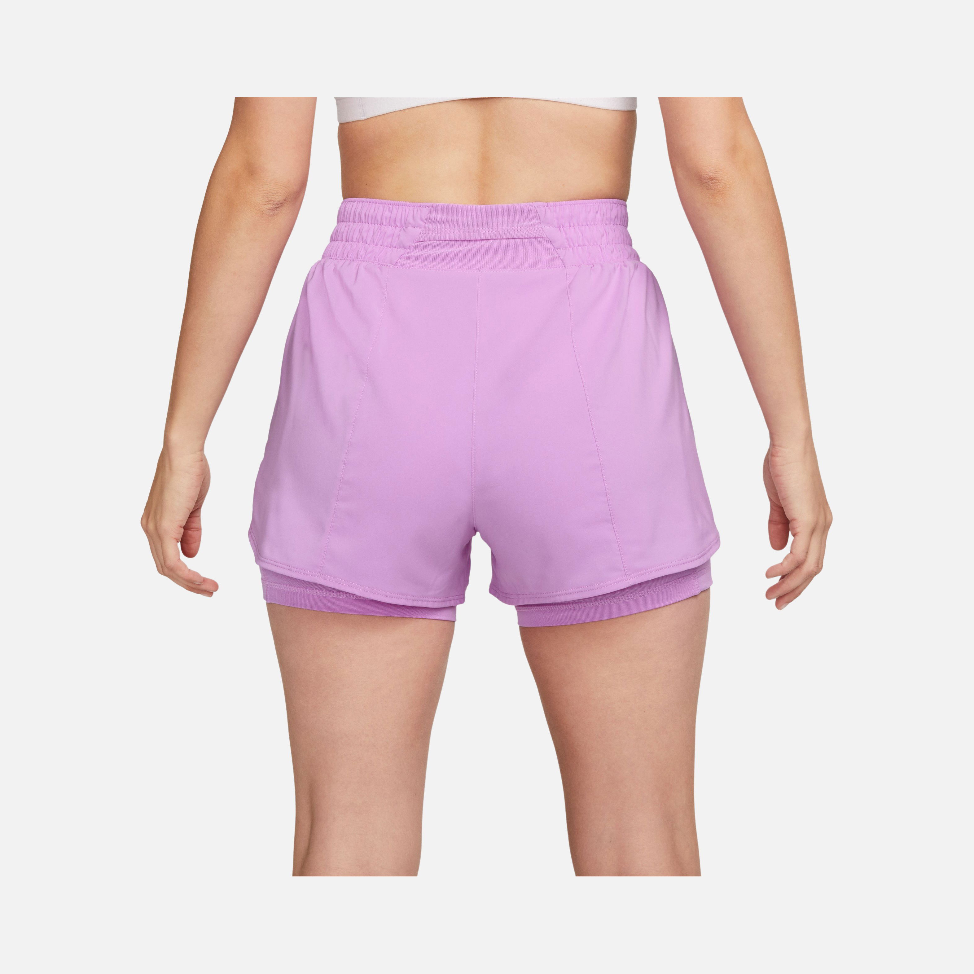 Nike Dri-Fit One High-Waisted 3" 2-in-1 Training Kadın Şort