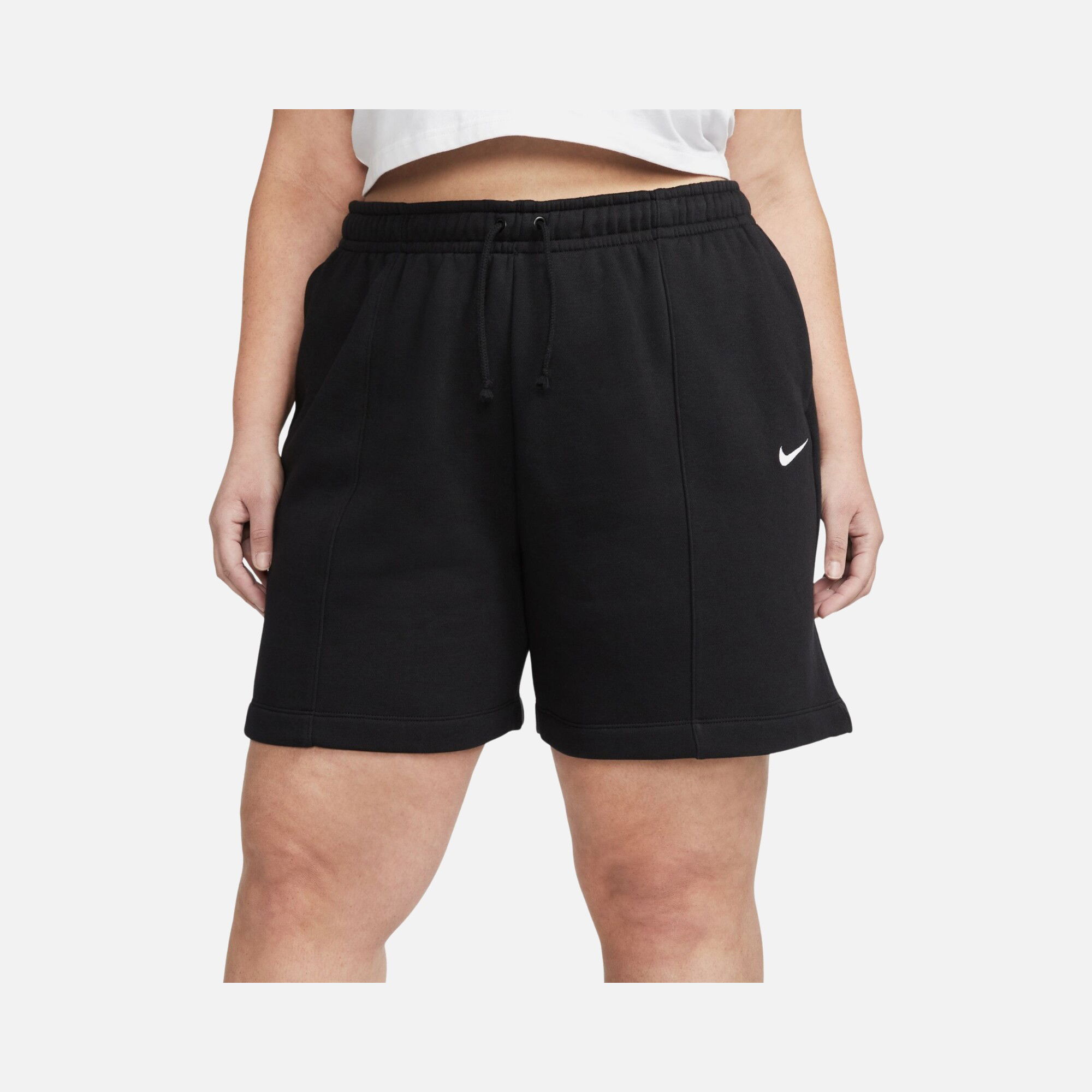 Nike Sportswear Essential Fleece High-Rise (Plus Size) Kadın Şort