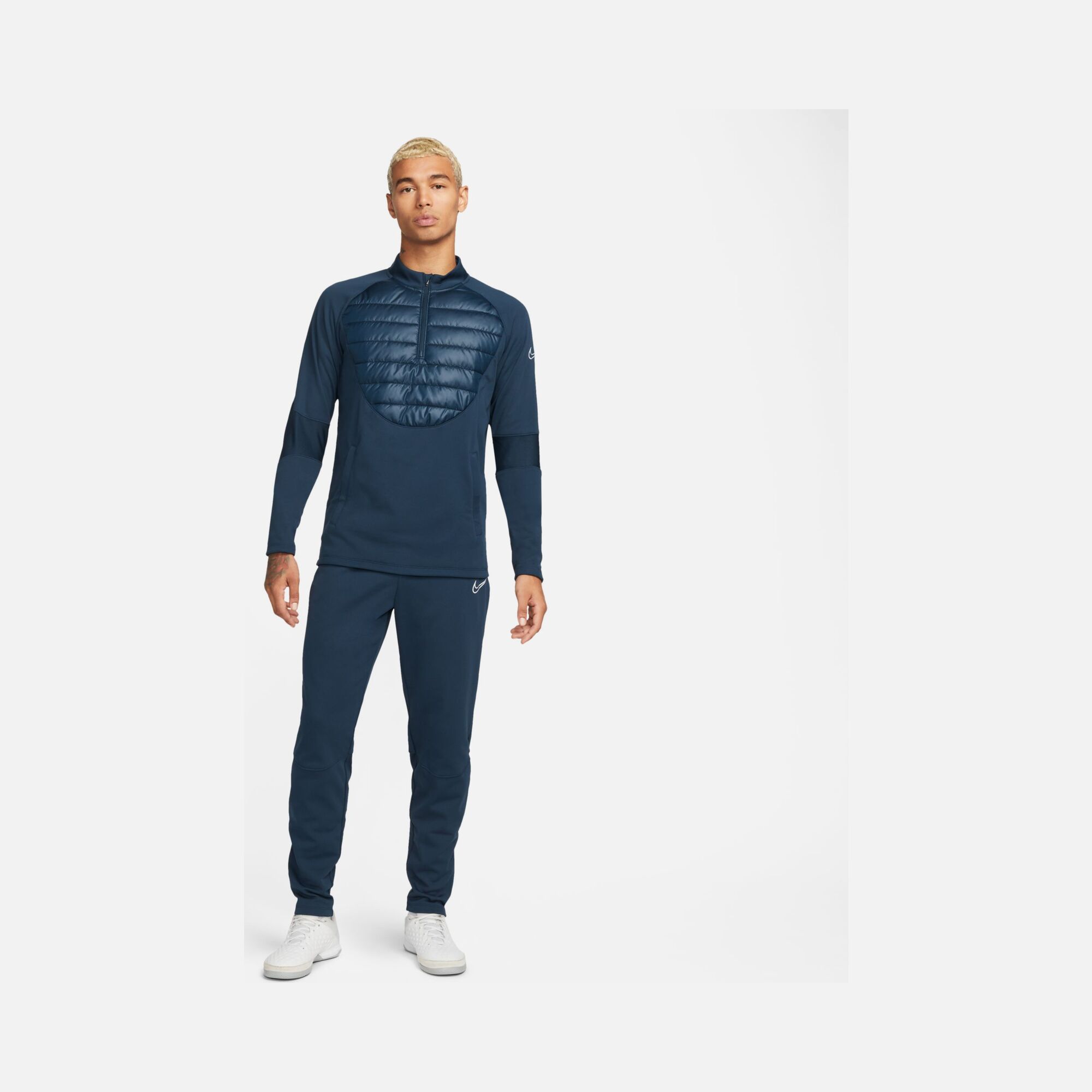 Nike Therma-Fit Academy Winter Warrior Soccer Long-Sleeve Erkek Tişört