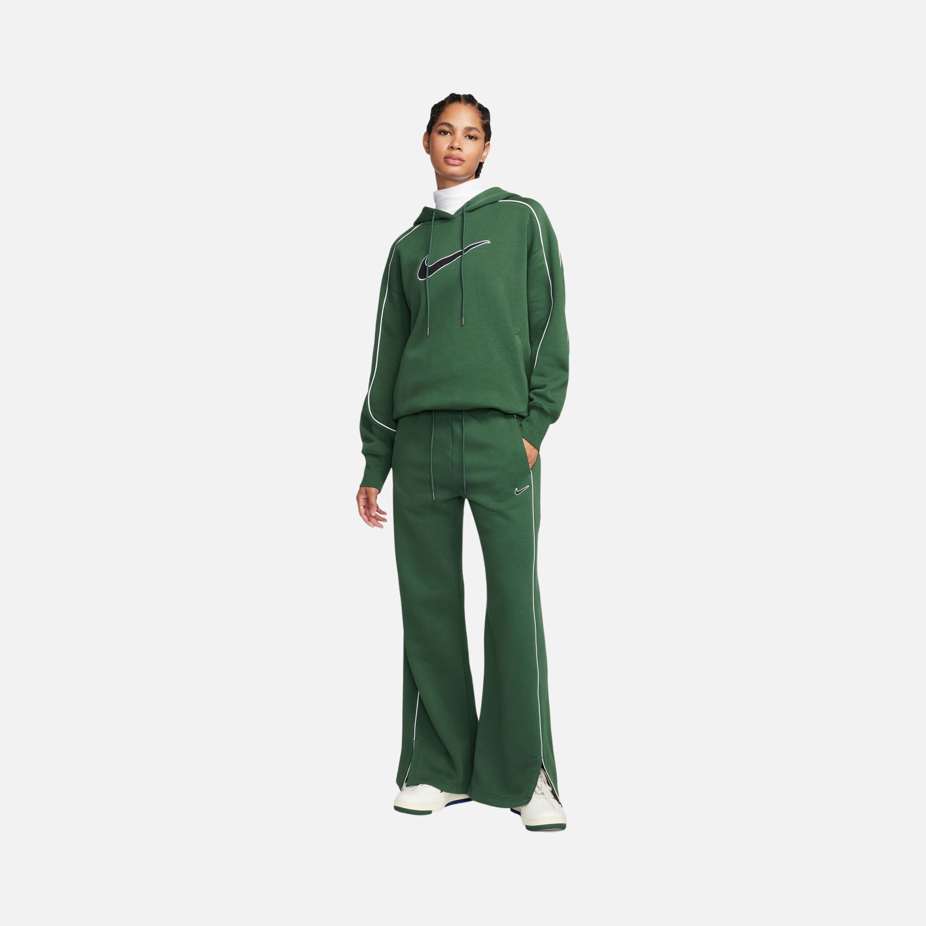 Nike Sportswear Phoenix Fleece High-Waisted Open-Hem Bottoms Kadın Eşofman Altı