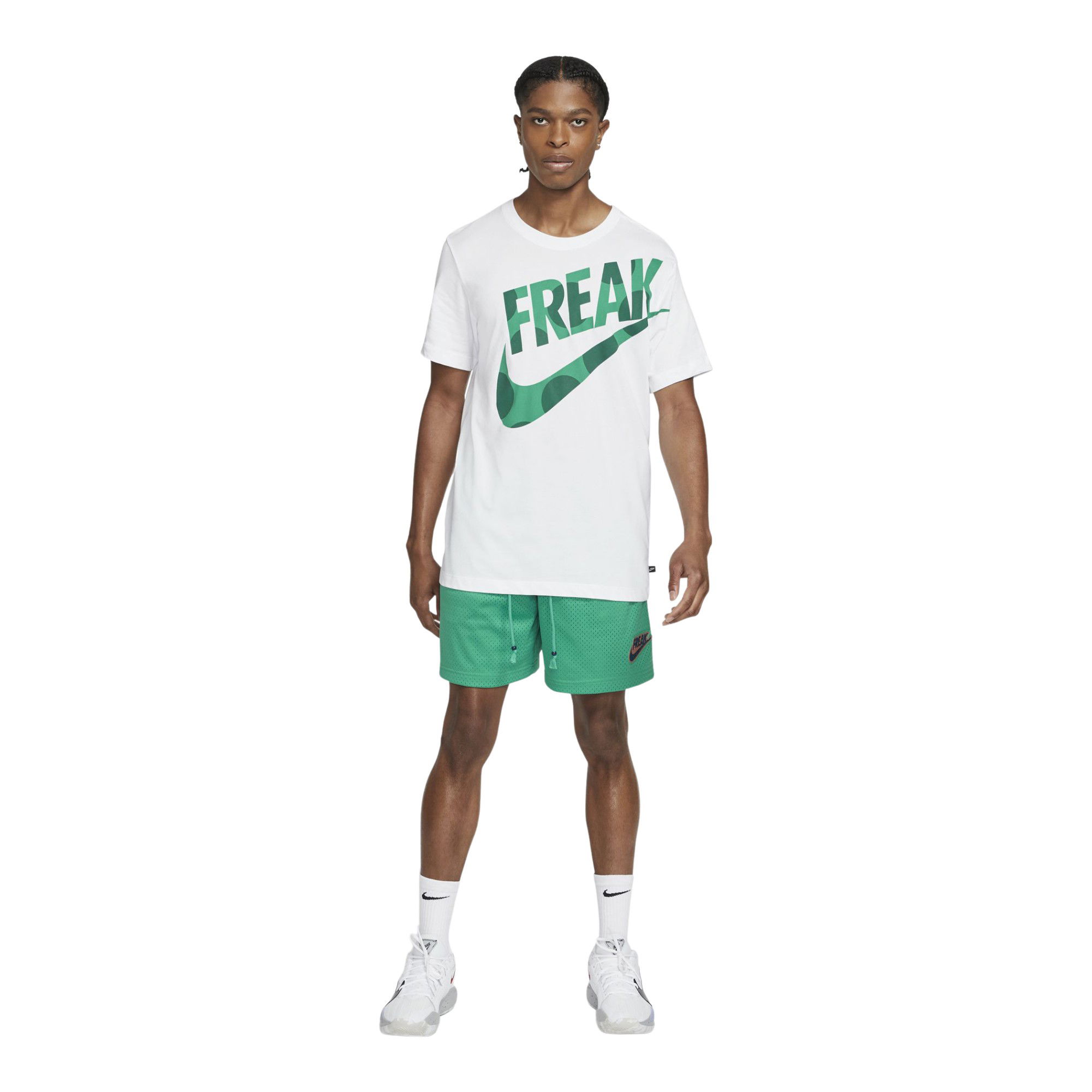 Nike Dri-Fit Giannis "Freak" Printed Basketball Short-Sleeve Erkek Tişört