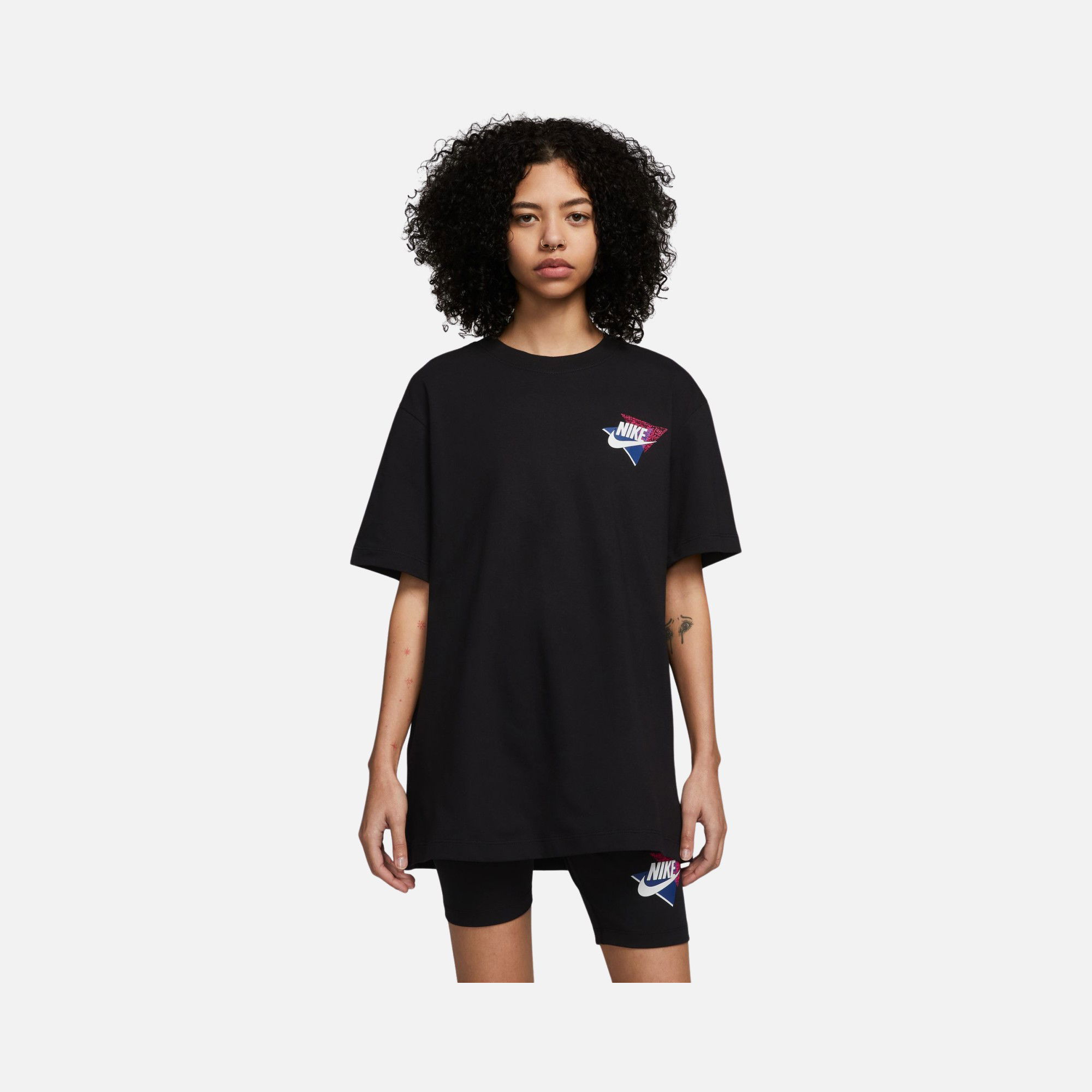 Nike Sportswear Vintage Printed Boyfriend Short-Sleeve Kadın Tişört