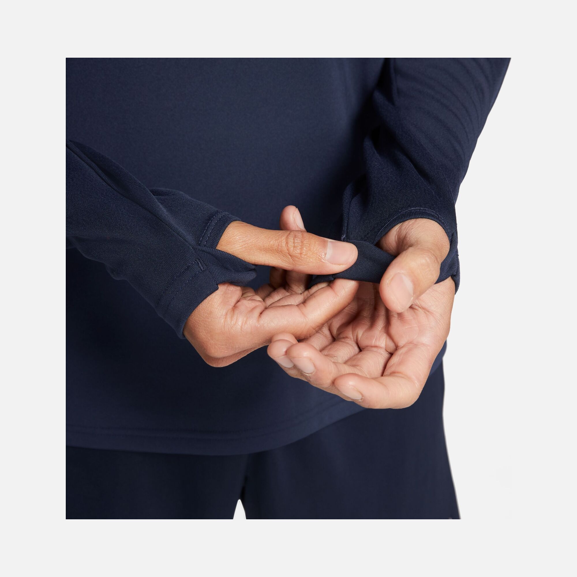 Nike Dri-Fit Academy Football Drill Half-Zip Long-Sleeve Erkek Tişört