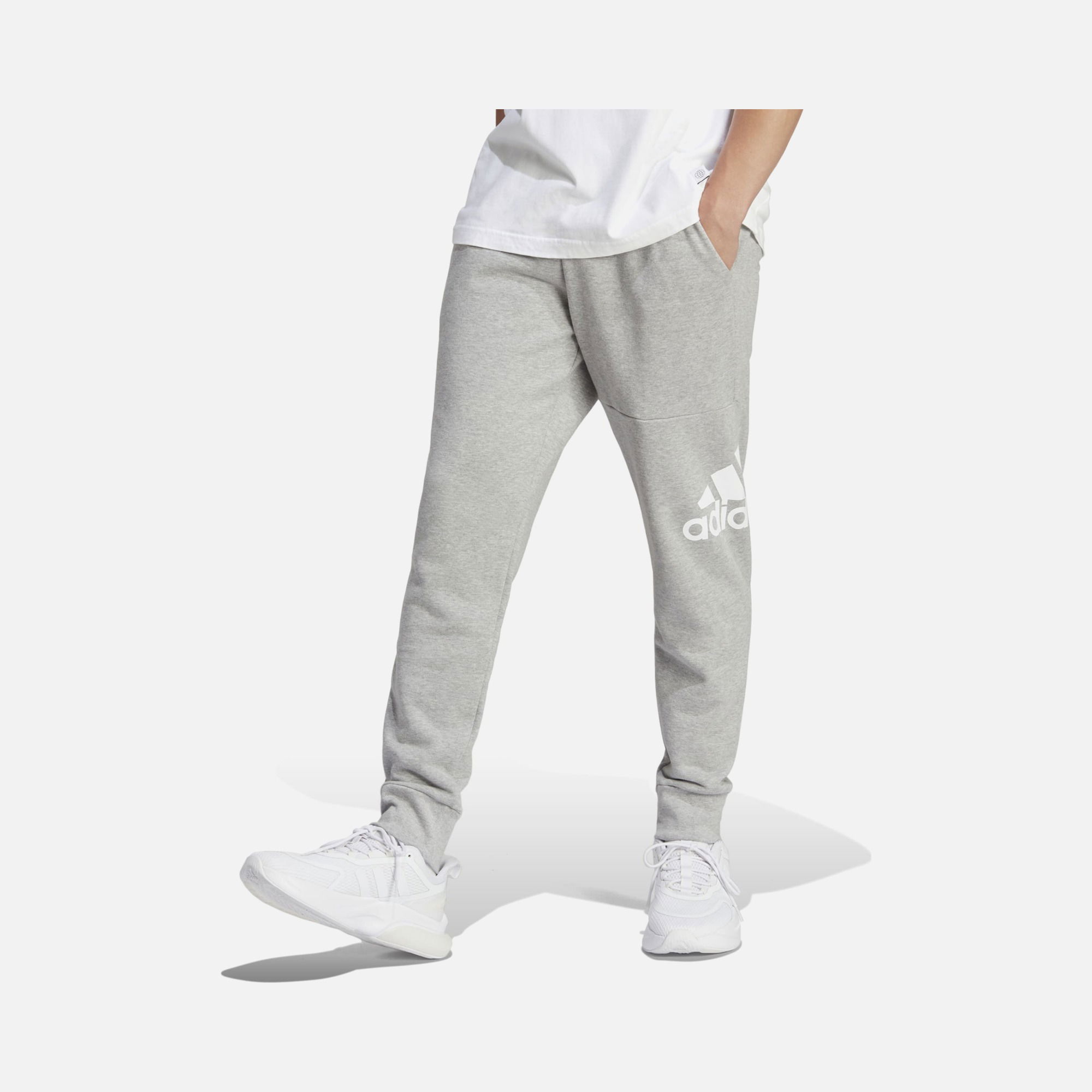 adidas Essentials French Terry Tapered Cuff Logo Joggers Erkek Eşofman Altı