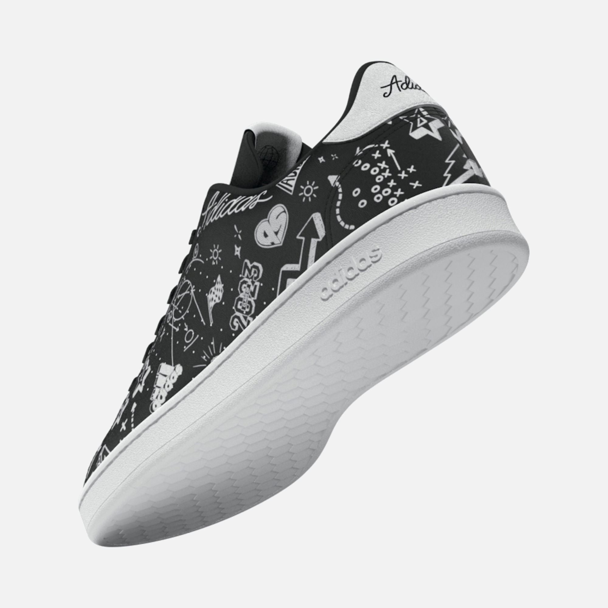 adidas Sportswear Advantage Cloudfoam Graphic FW23 Erkek Spor Ayakkabı