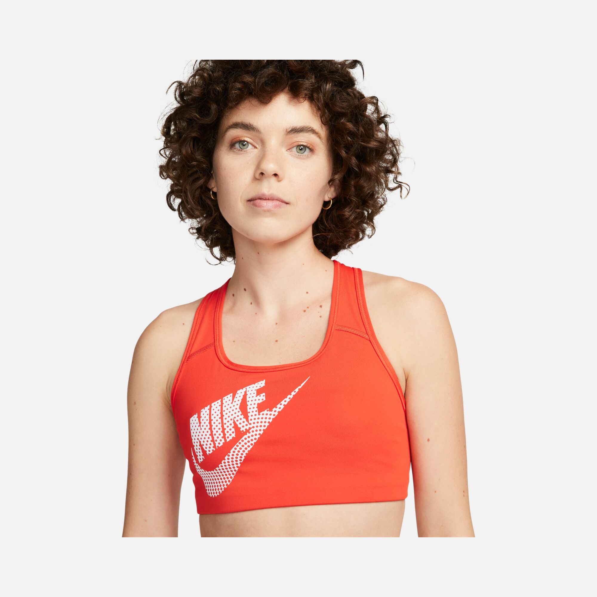 Nike Dri-Fit Swoosh Medium-Support Non-Padded Dance Training Kadın Bra