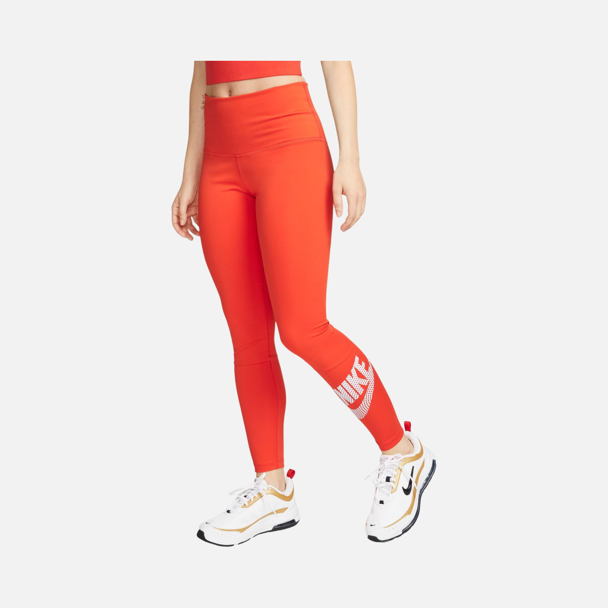 Nike Dri-Fit One Colorblock High-Waisted Dance Training Kadın Tayt