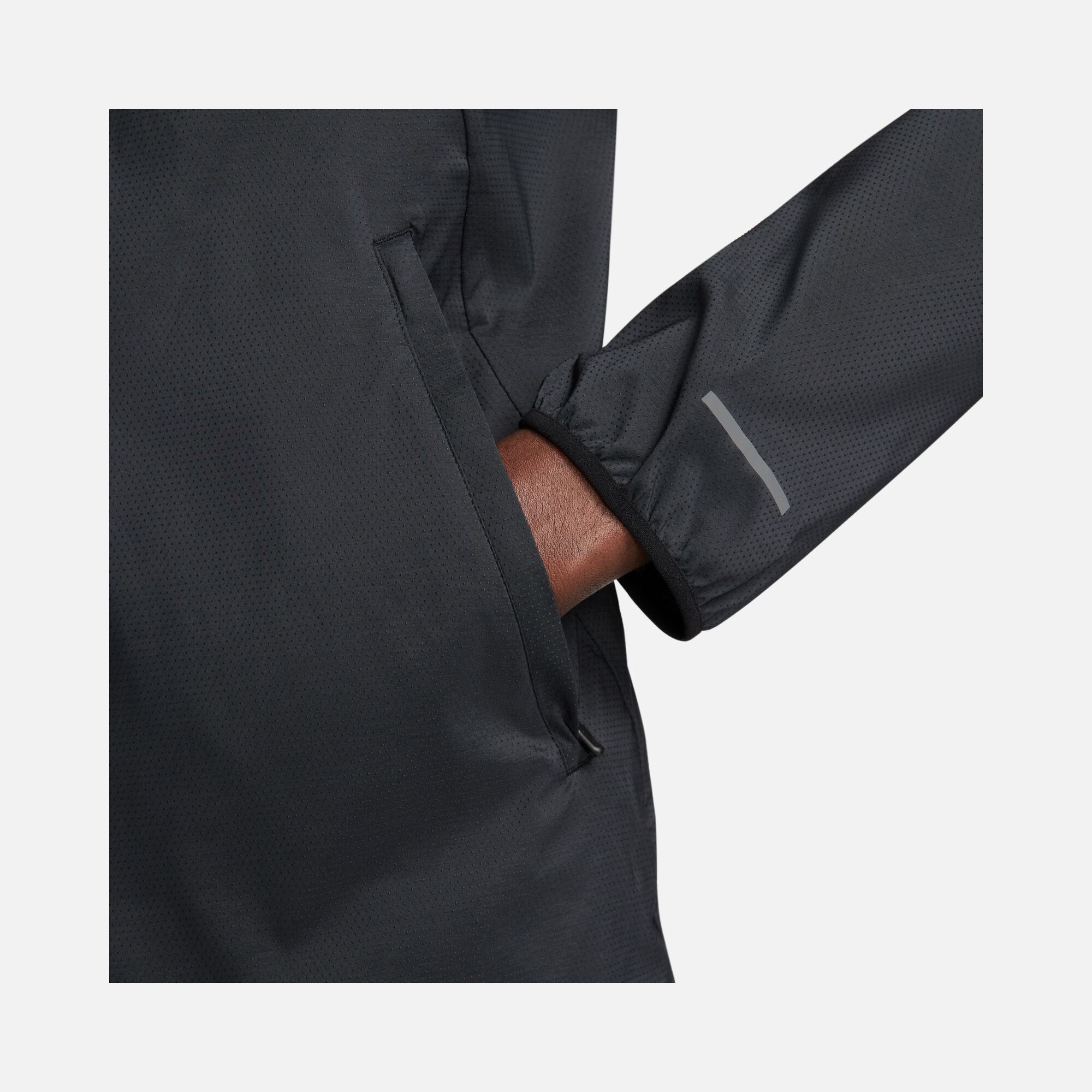 Nike Impossibly Light Windrunner Repel Lined Recoverable Running Full-Zip Hoodie Erkek Ceket