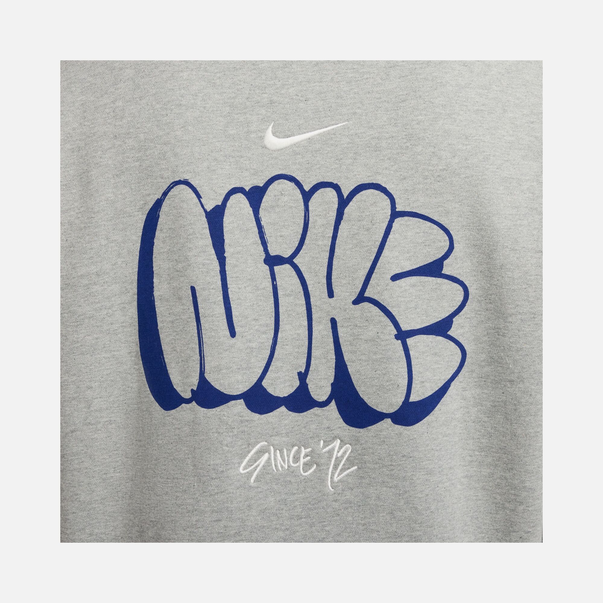 Nike Sportswear Solo Swoosh Graphics Fleece Hooded Erkek Sweatshirt