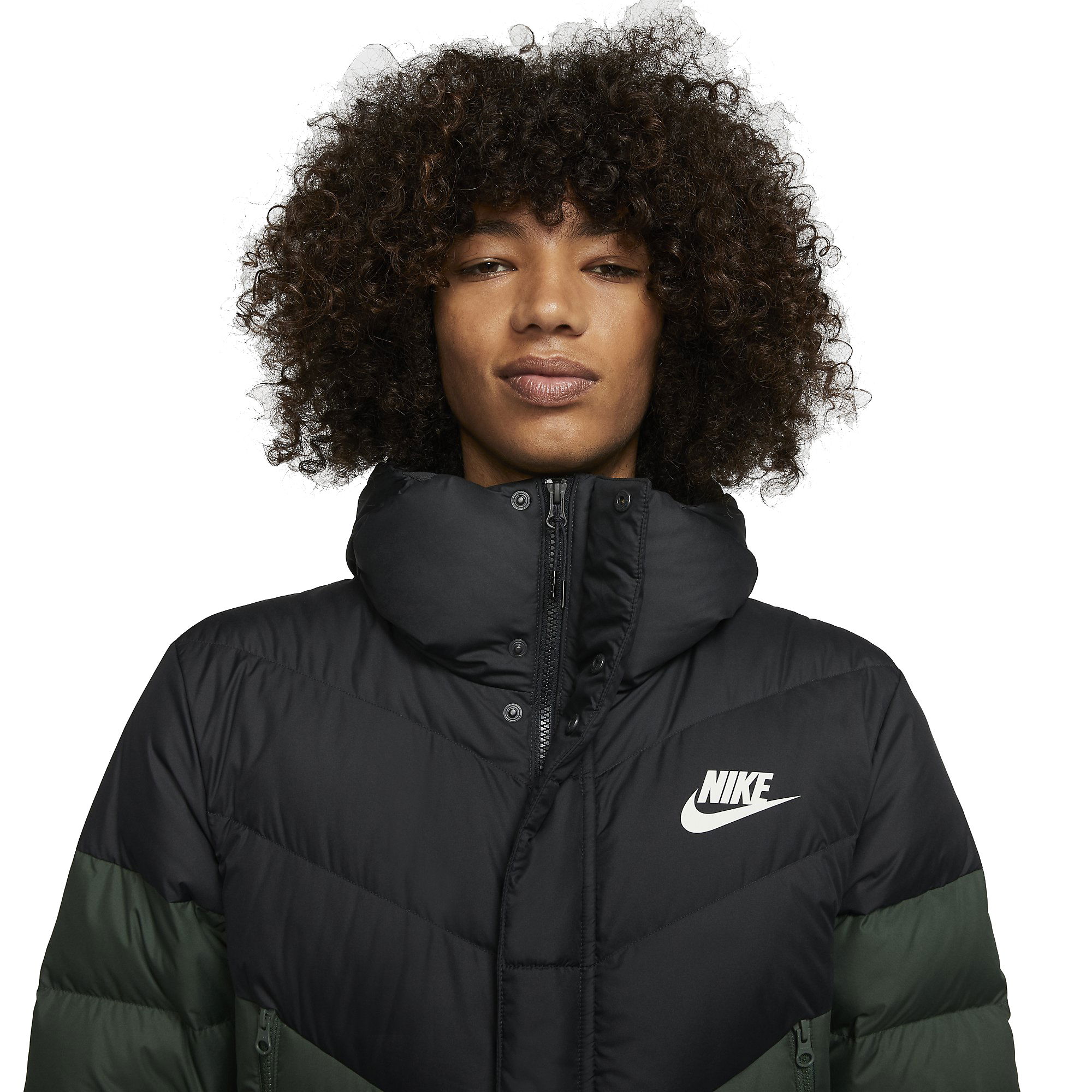 Nike Sportswear Windrunner Down-Fill Puffer Full-Zip Hooded Erkek Parka