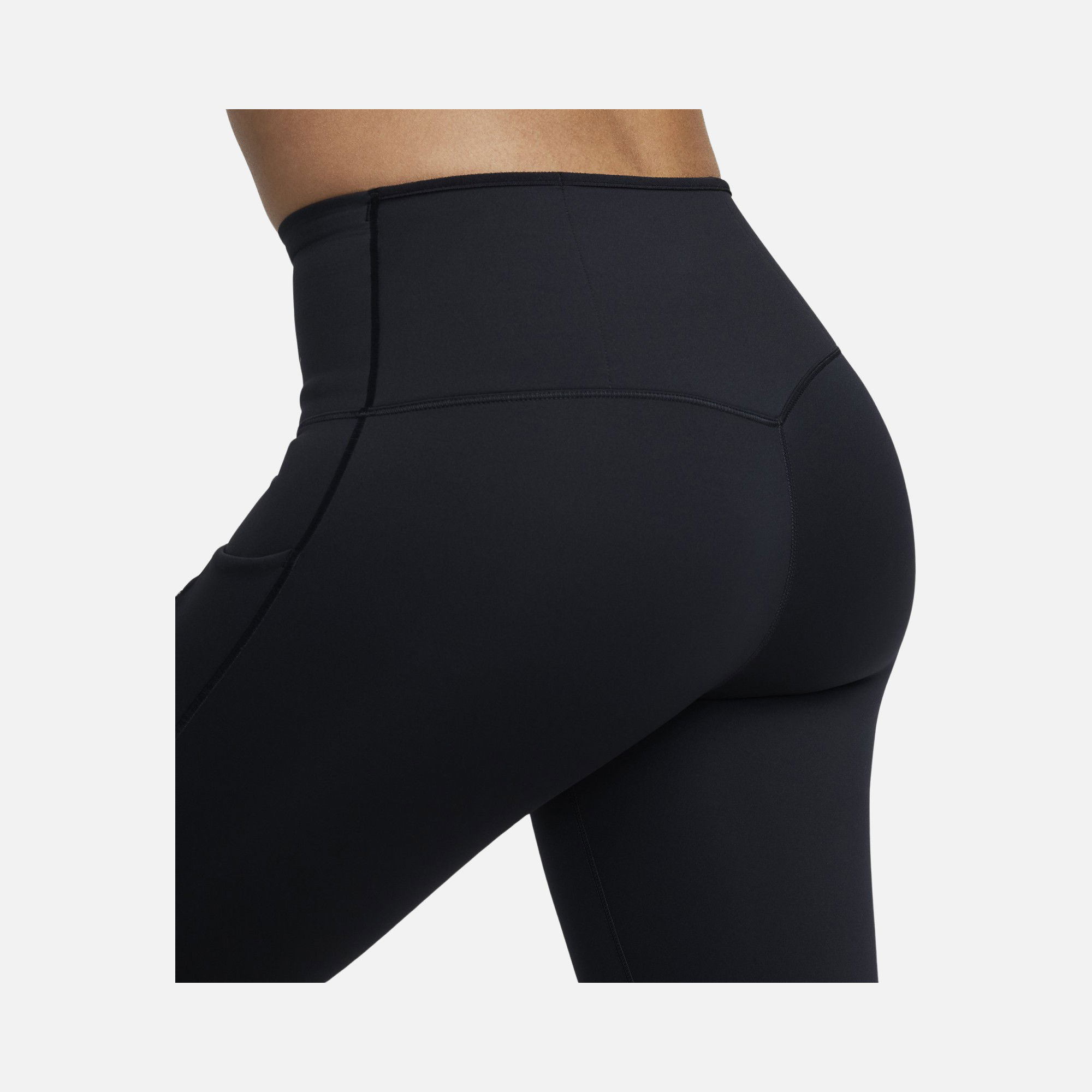 Nike Go Therma-Fit High-Waisted 7/8 With Pockets Training Kadın Tayt