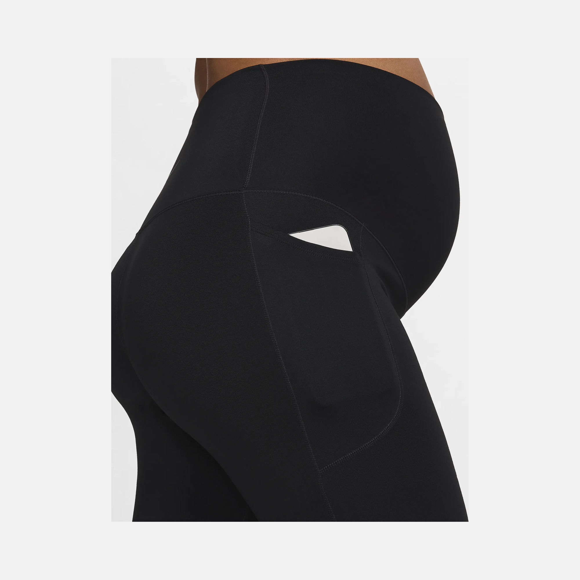 Nike One Dri-Fit High-Waisted 8" Biker With Pockets Training (Maternity) Kadın Şort