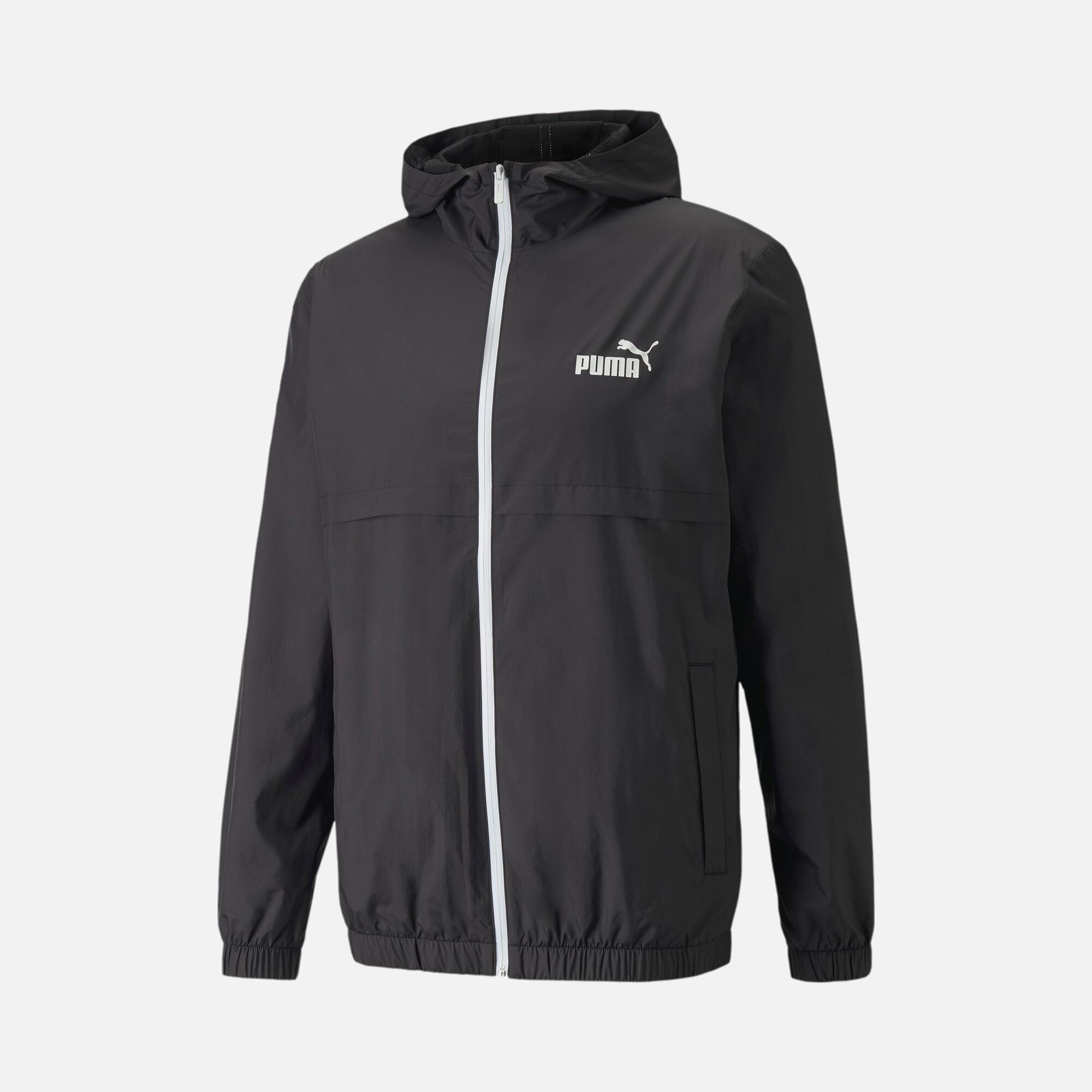 Puma Sportswear Ess+ Solid Windbreaker Full-Zip Erkek Ceket