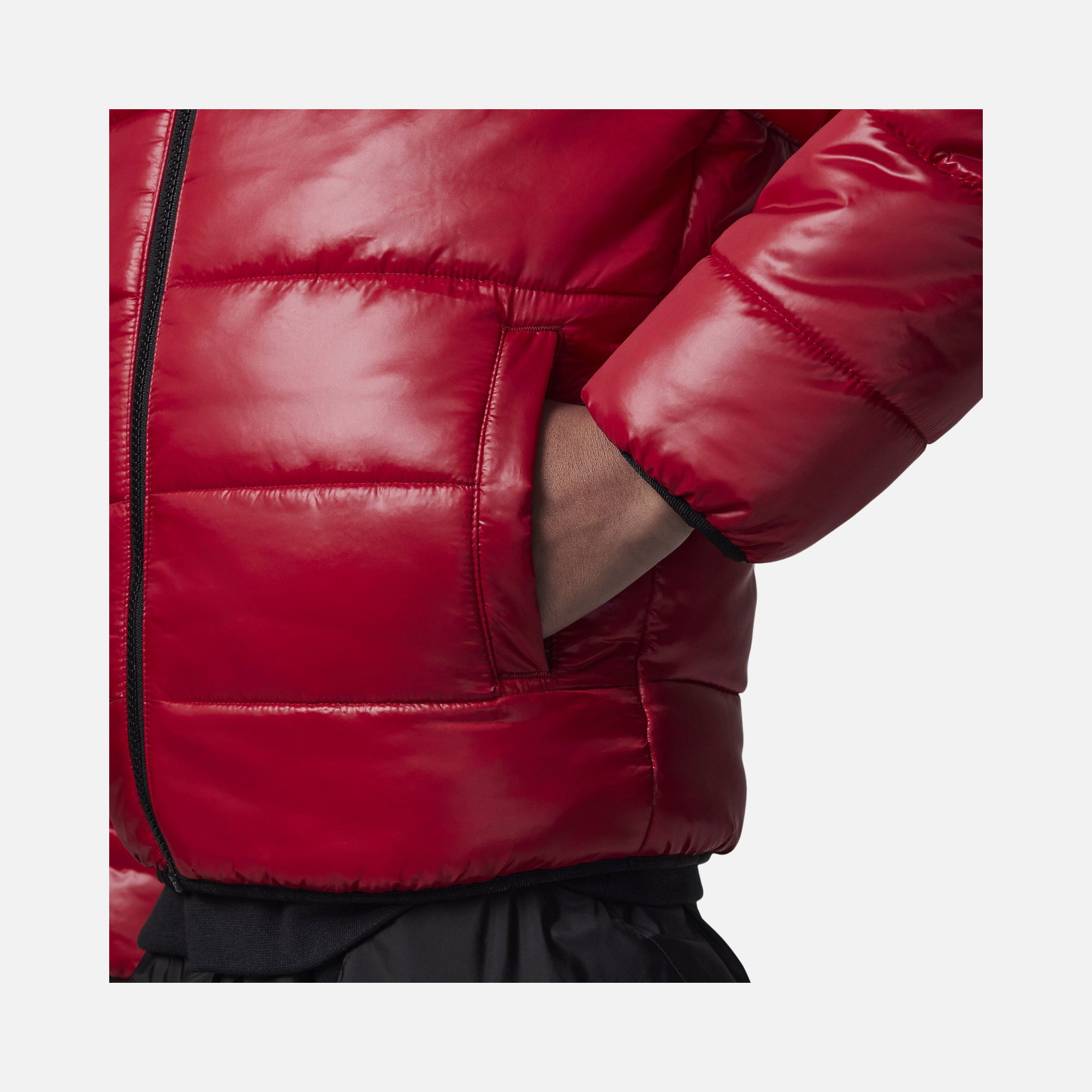 Nike Jordan Blocked MW Down Full-Zip Hoodie Çocuk Mont