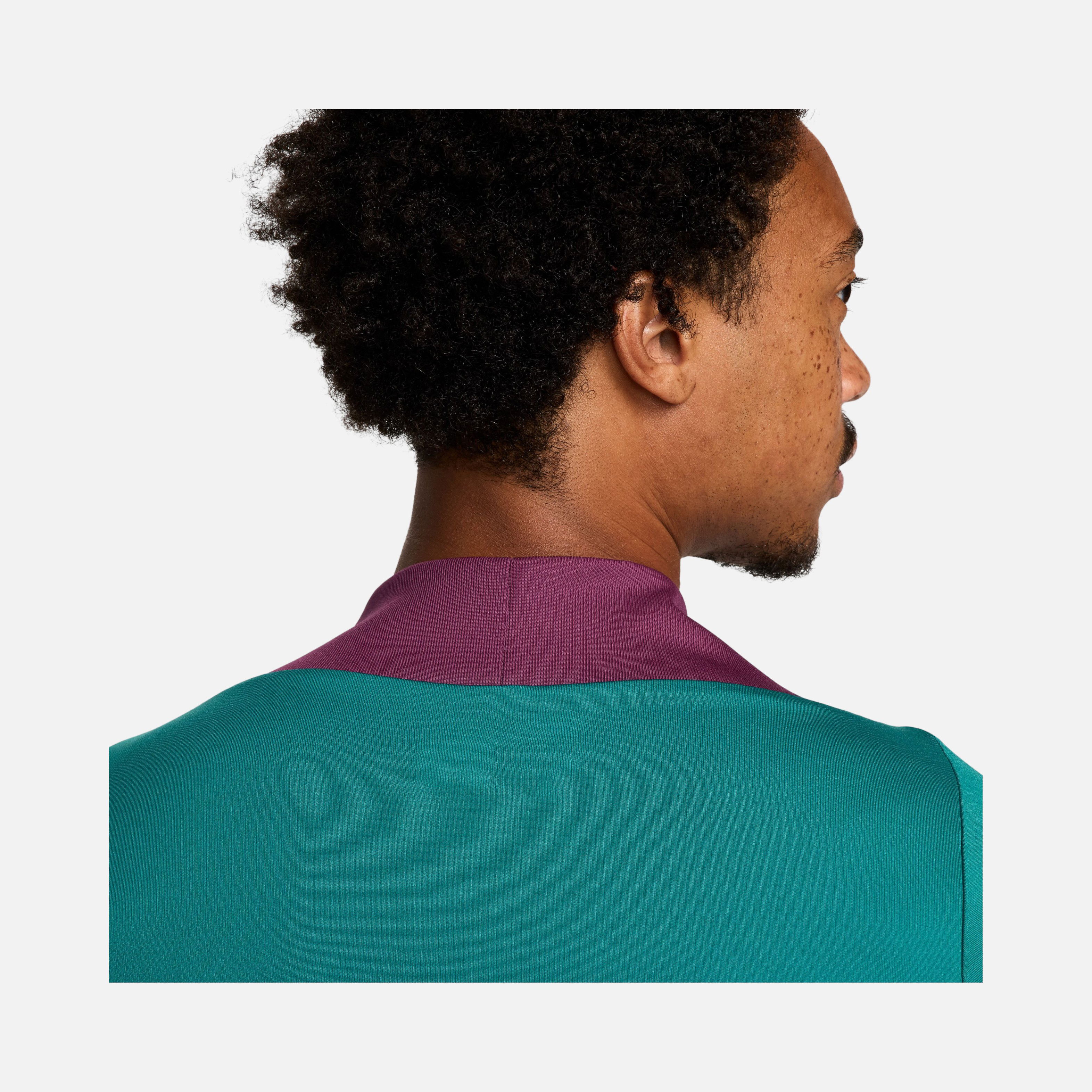 Nike Paris Saint-Germain Dri-Fit Strike Drill 1/4 Zip Long-Sleeve Erkek Tişört