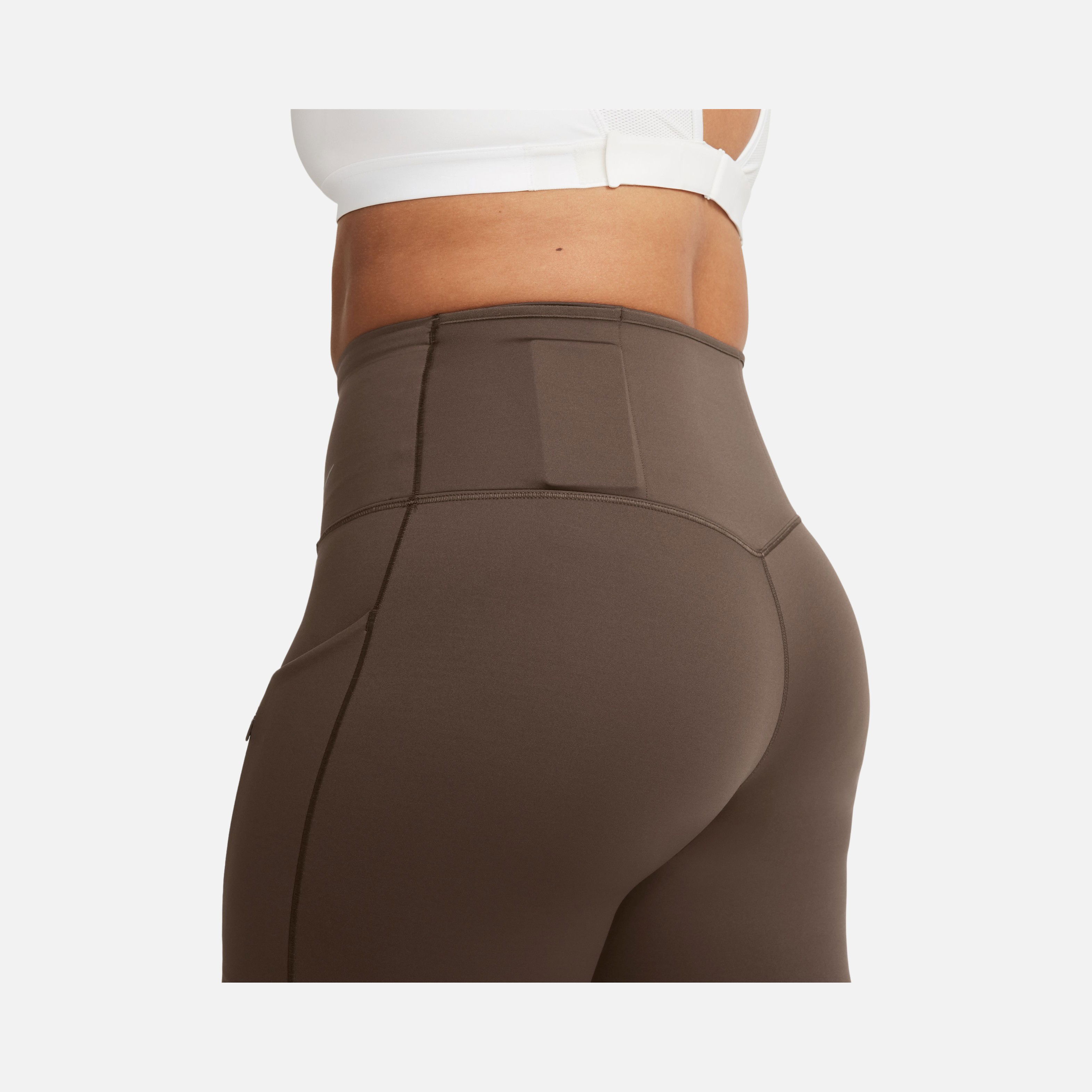 Nike Go Firm-Support High-Waisted With Pockets Running Kadın Tayt