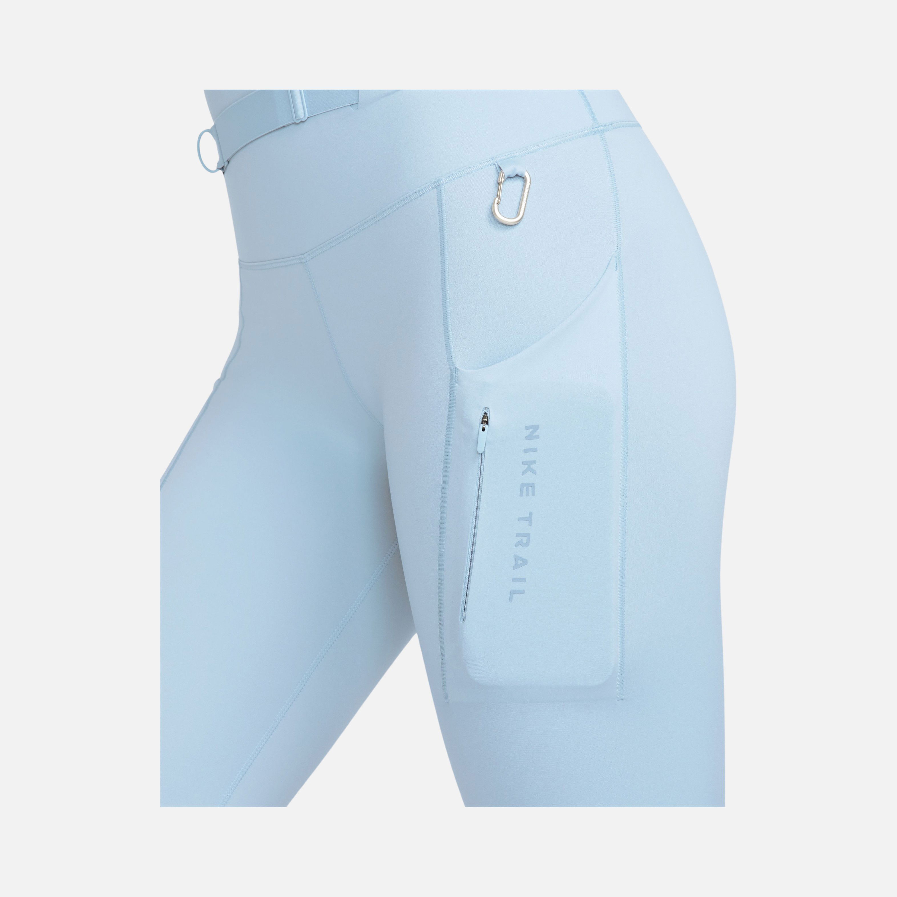 Nike Dri-Fit Go Firm-Support High-Waisted 7/8 ''Removable Pack & Carabiner'' Trail Kadın Tayt