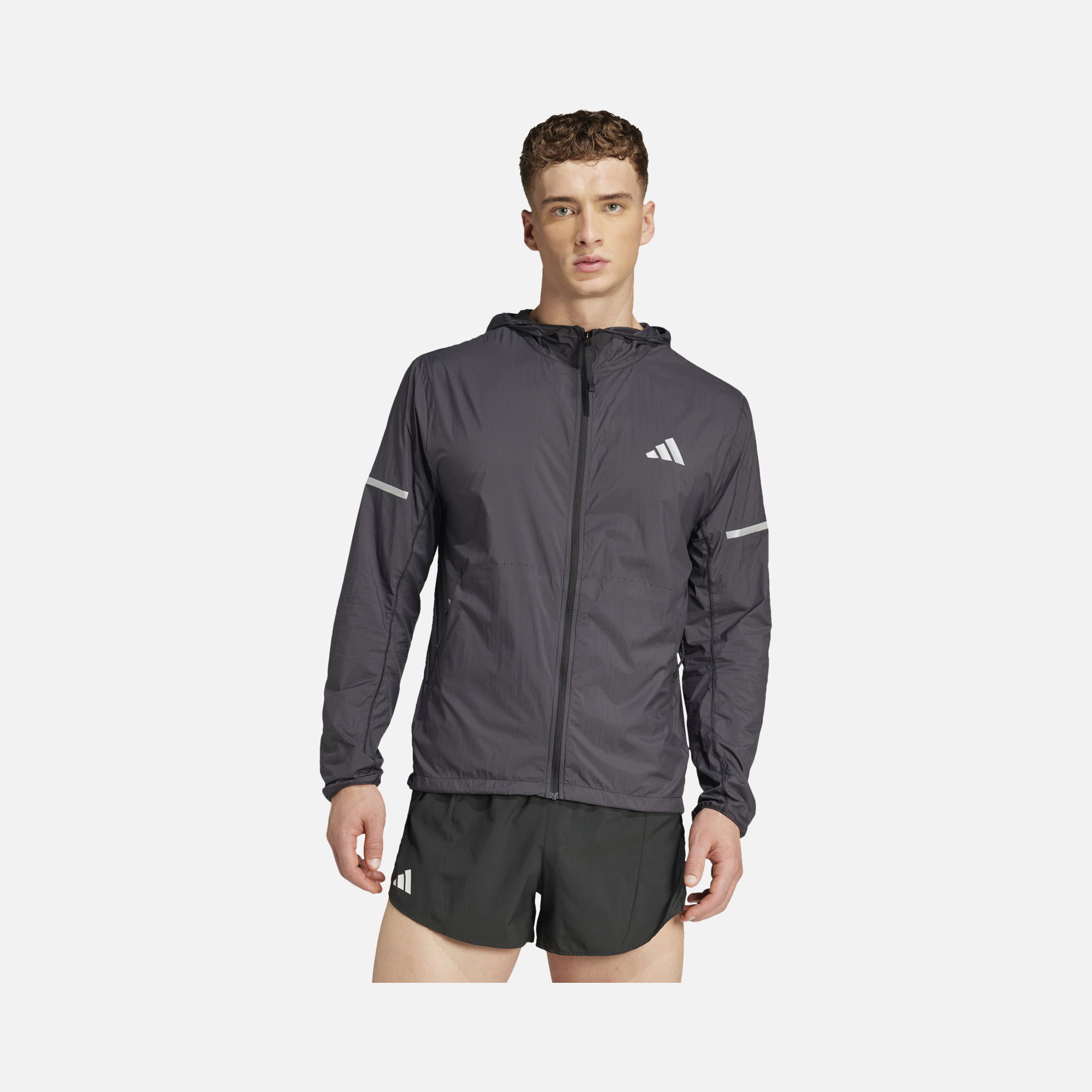 adidas Ult UPF50+ Protection Woven Fabric Slim Cut Full-Zip Hooded Erkek Ceket