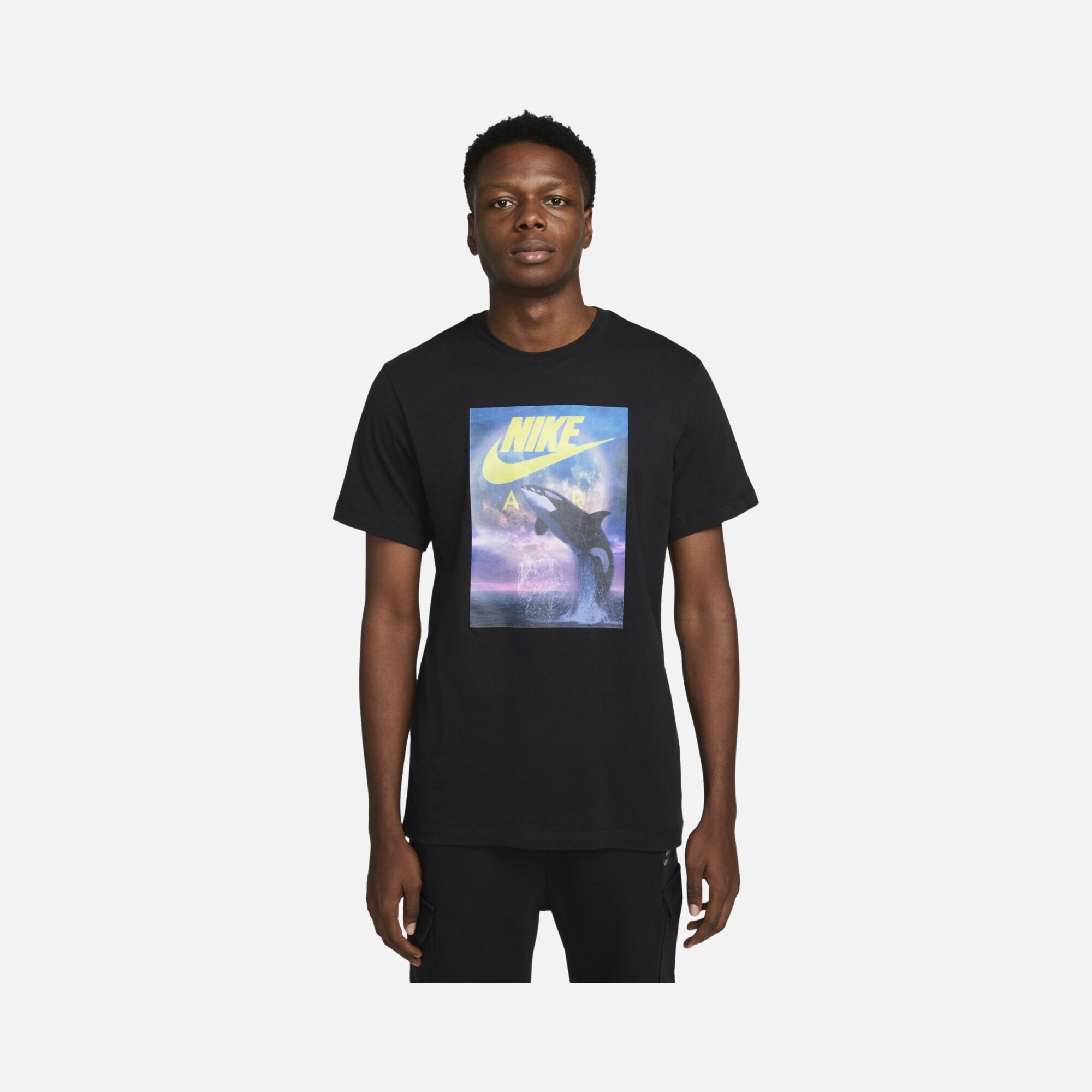 Nike Sportswear Whale Futura Photo Short-Sleeve Erkek Tişört