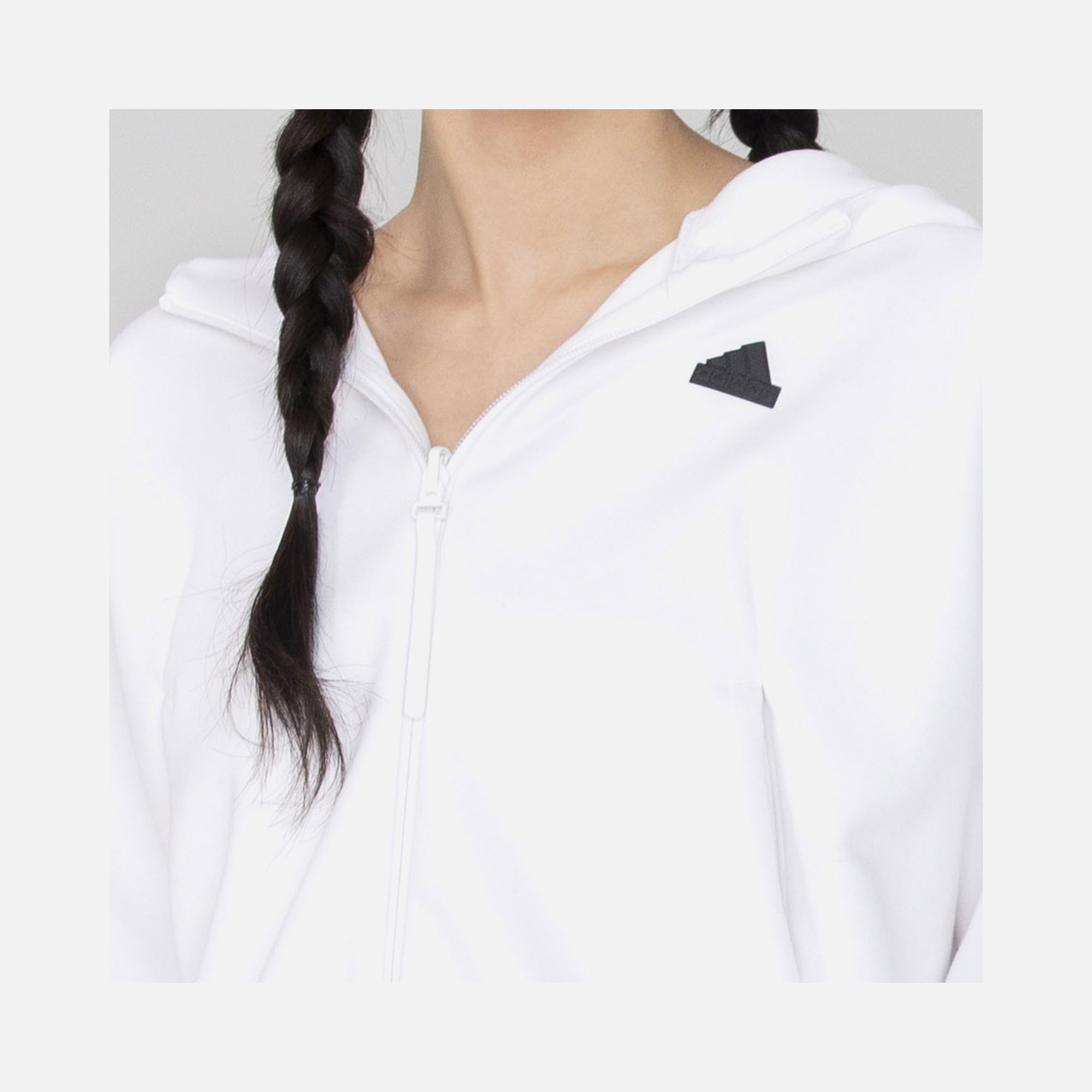 adidas Sportswear  Z.N.E. Full-Zip Hoodie kadın Sweatshirt