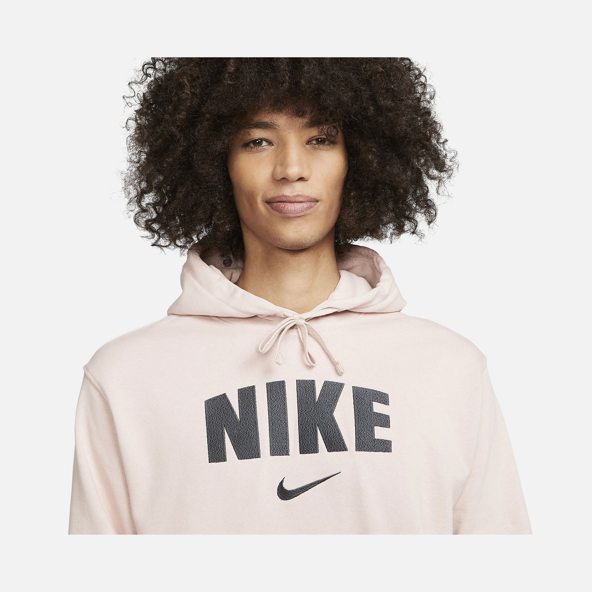 Nike Sportswear Retro Fleece Pullover Hoodie Erkek Sweatshirt