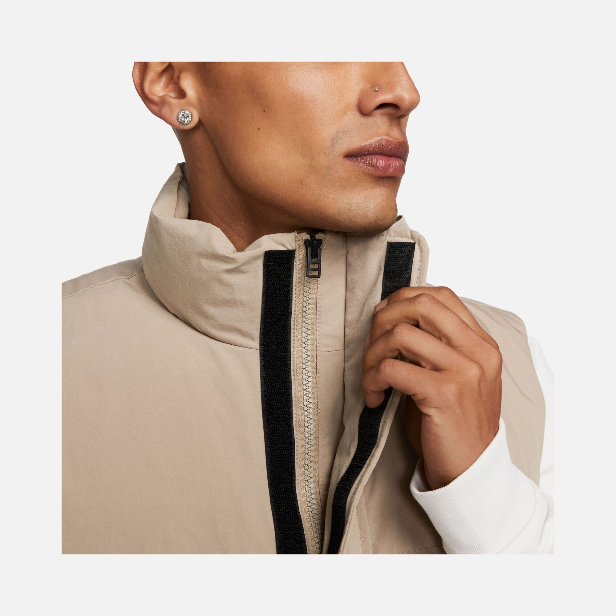 Nike Sportswear Therma-Fit Insulated Tack Pack Full-Zip Erkek Yelek