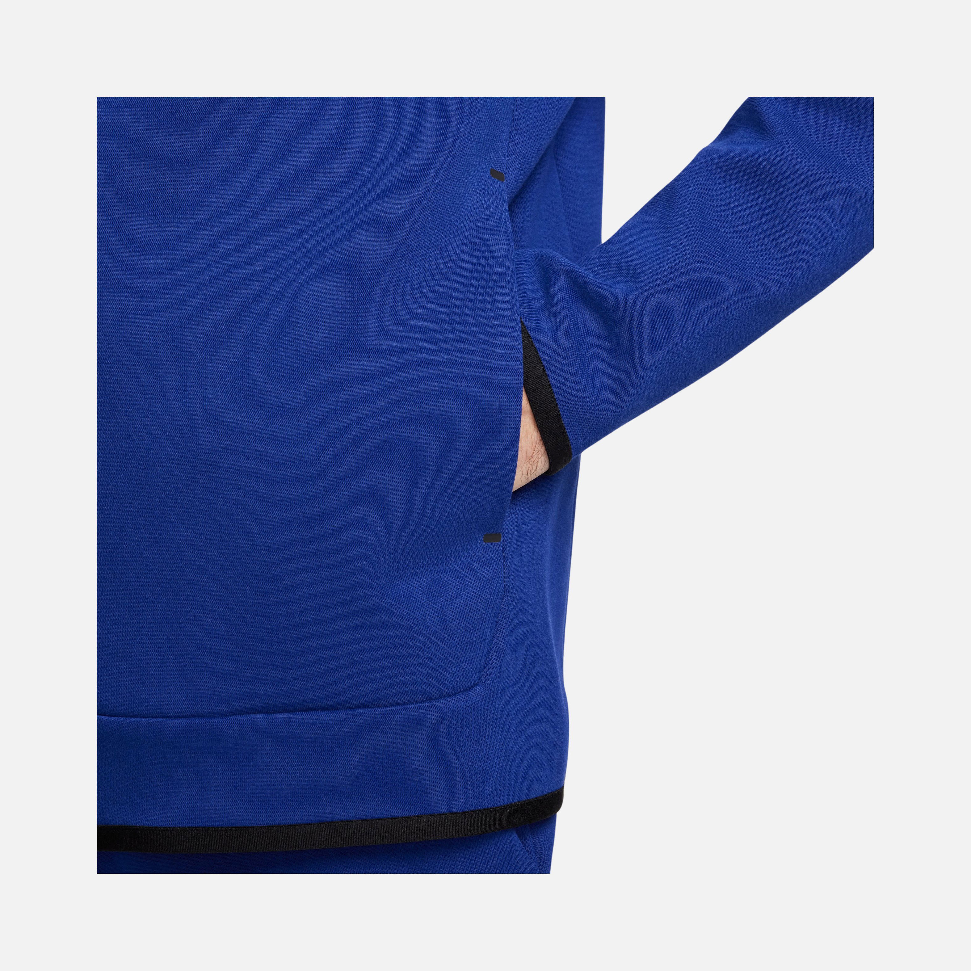 Nike FC Barcelona Tech Fleece Windrunner SS24 Full-Zip Hoodie Erkek Sweatshirt