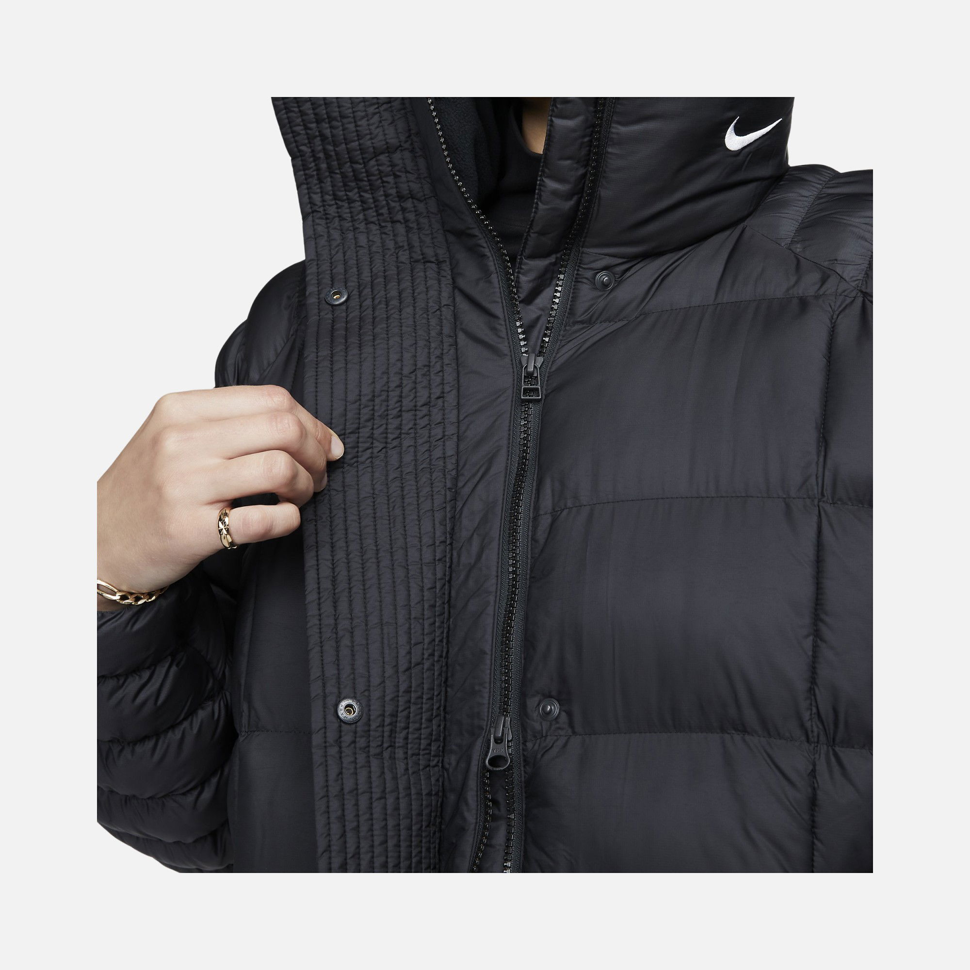 Nike Sportswear Swoosh Puffer PrimaLoft® Therma-Fit Full-Zip Kadın Parka