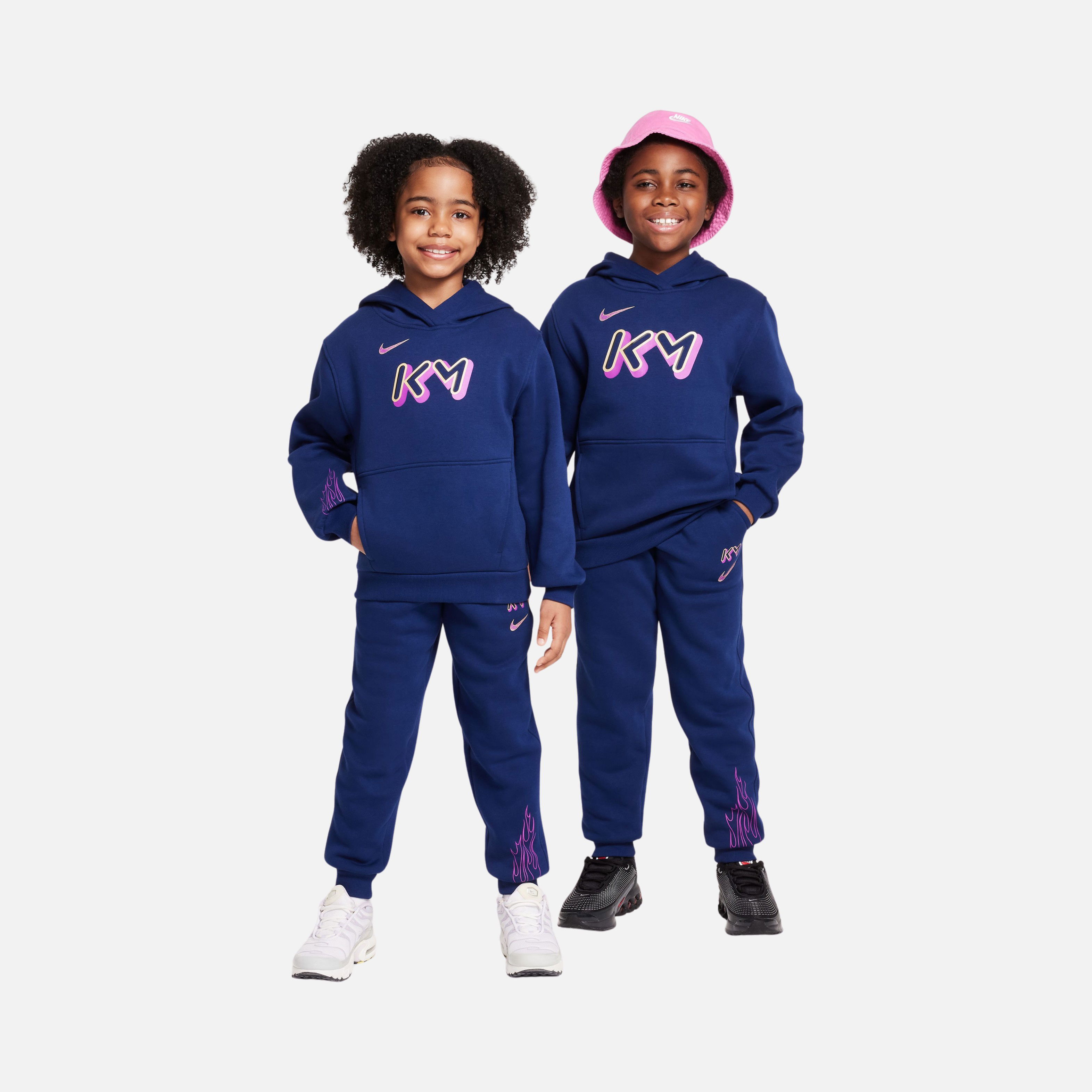 Nike Kylian Mbappe Club Fleece Hoodie Pd Çocuk Sweatshirt