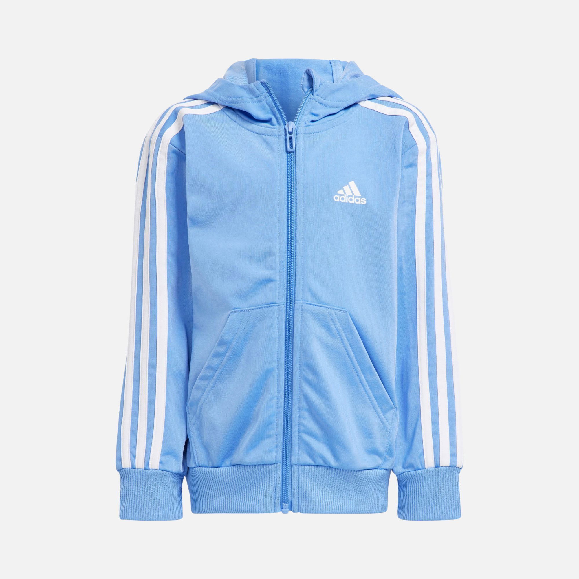 adidas Essentials 3-Stripes Shiny Çocuk Eşofman Takımı