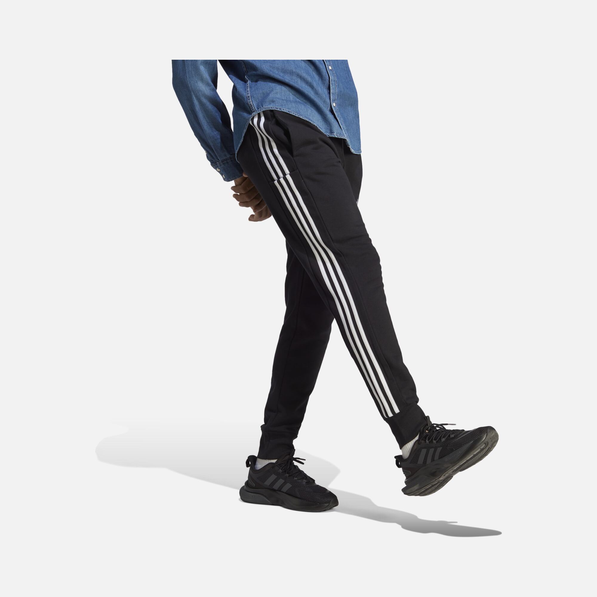 adidas Essentials French Terry Tapered Cuff 3-Stripes SS23 Erkek Eşofman Altı