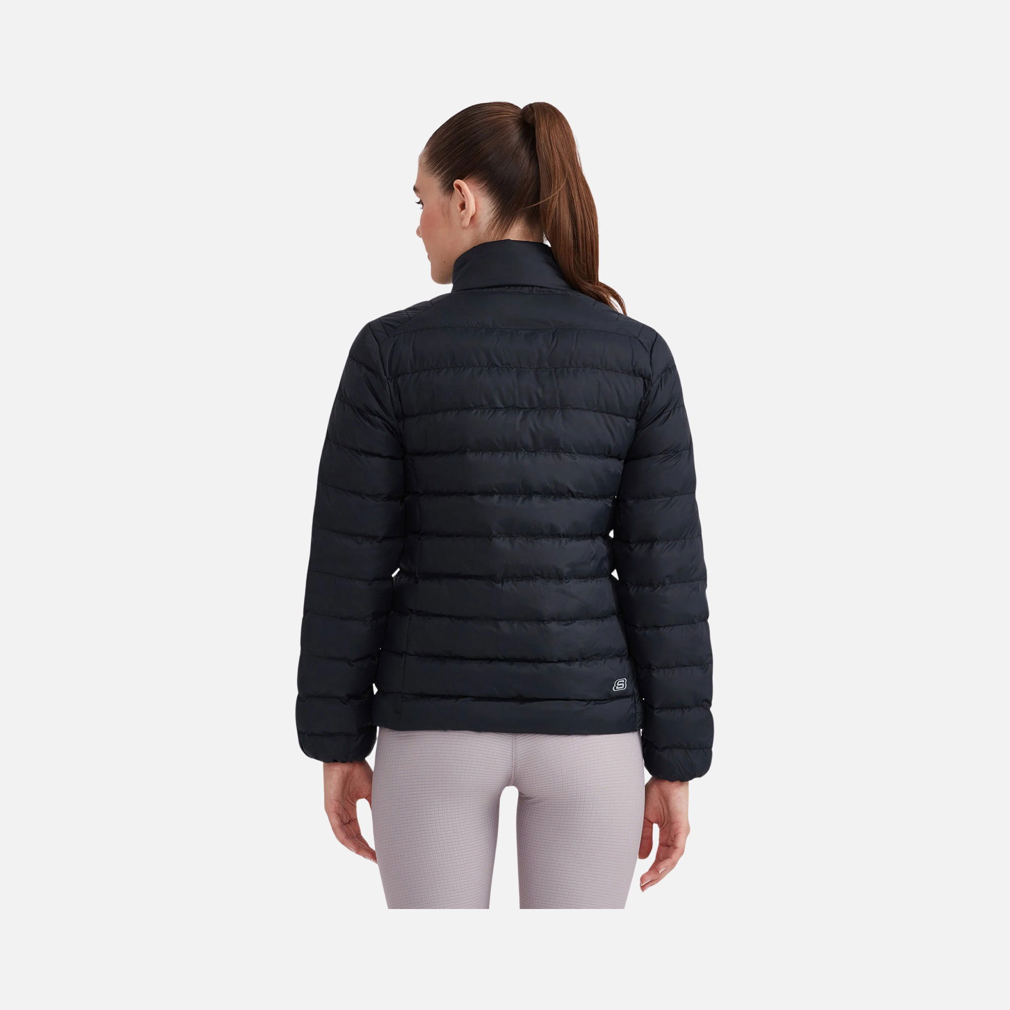 Skechers Outerwear Pop Up Detailed Padded Full-Zip Kadın Mont