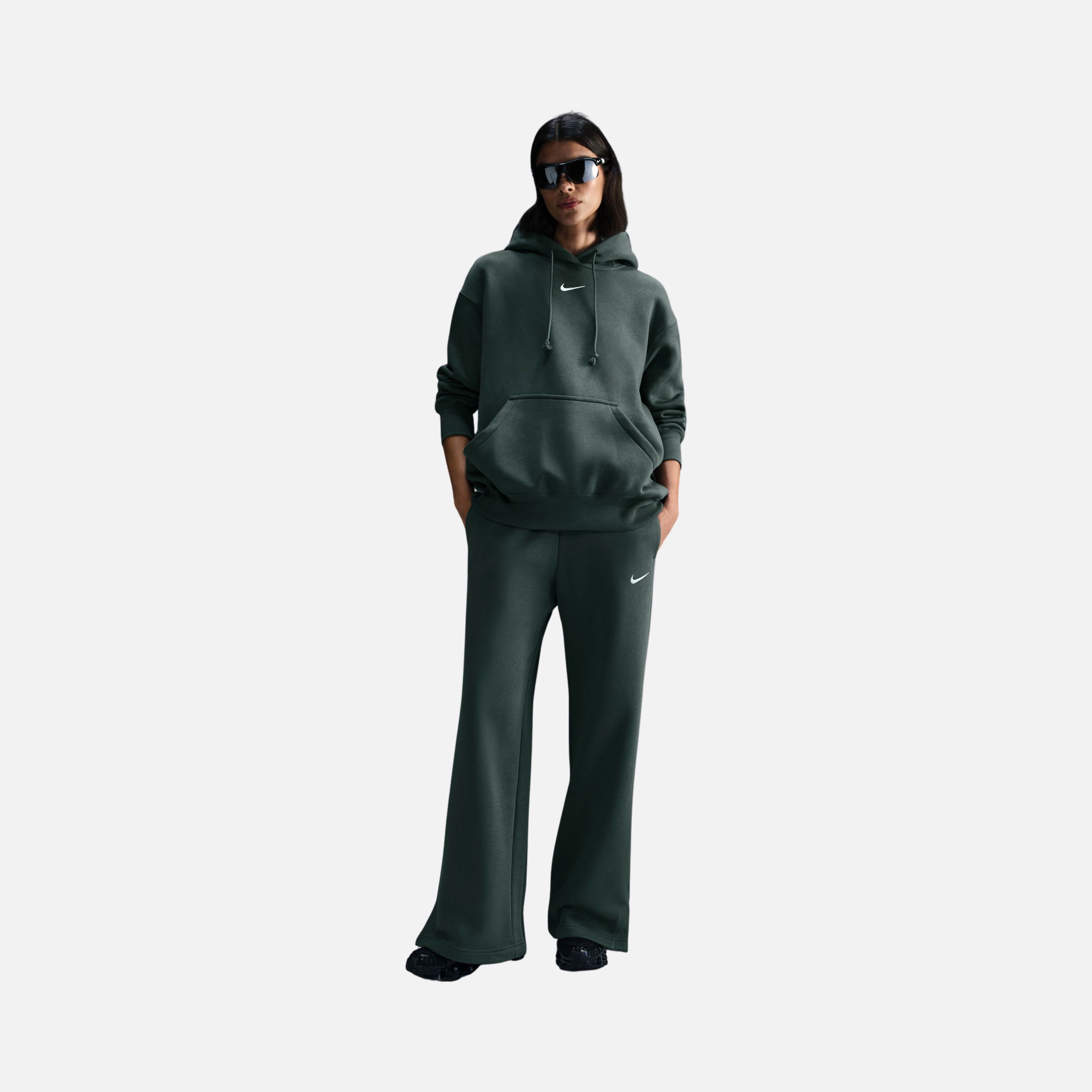 Nike Sportswear Phoenix Fleece High-Waisted Wide Kadın Eşofman Altı
