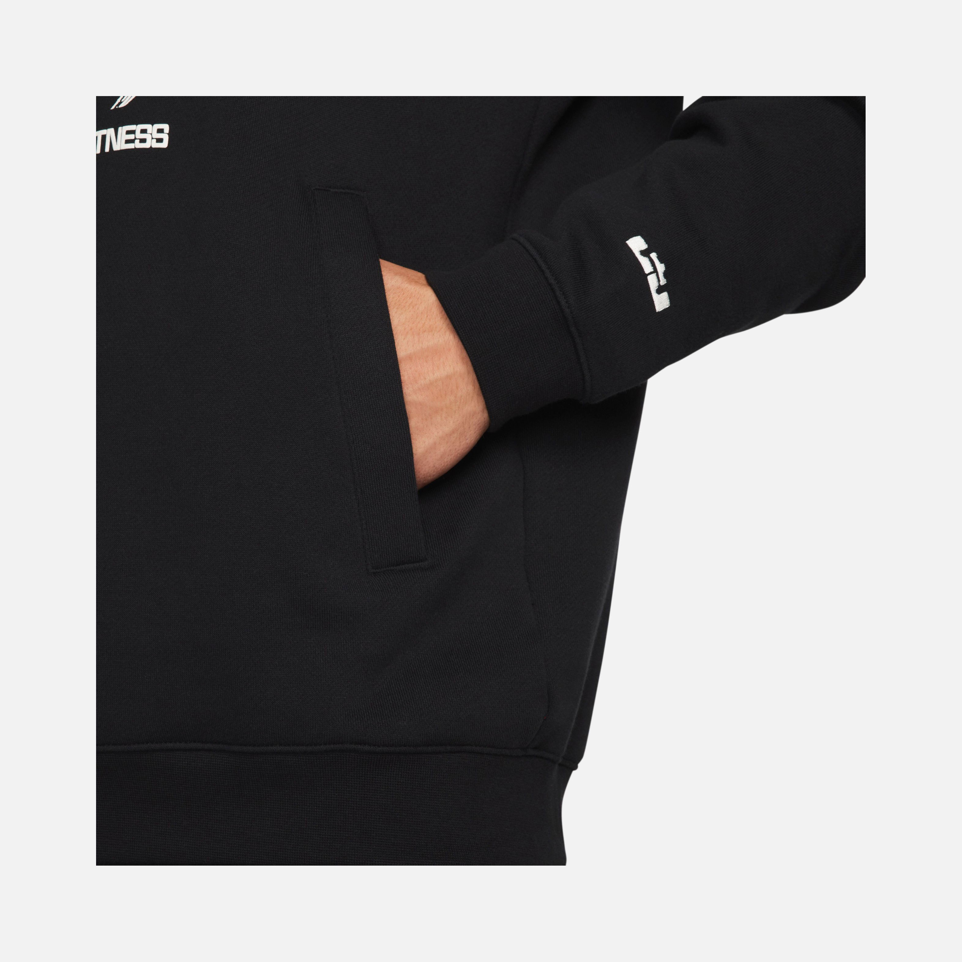 Nike LeBron James Brush Pullover Fleece Hoodie Erkek Sweatshirt