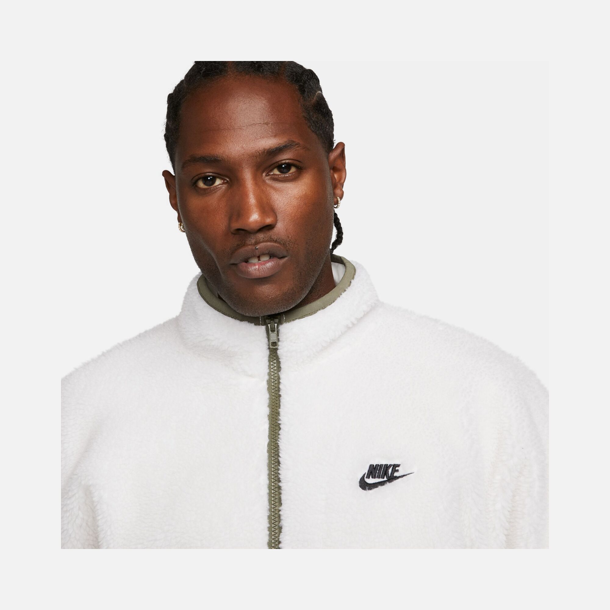 Nike Sporswear Club+ Fleece Winterized 1/2 Zip Erkek Sweatshirt